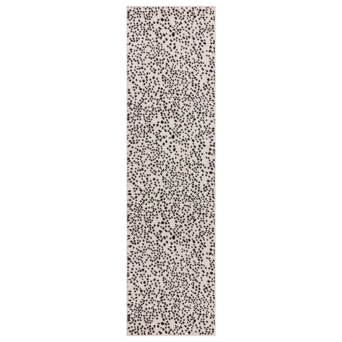 Mega Flooring White Modern  Runner - 66 x 240cm