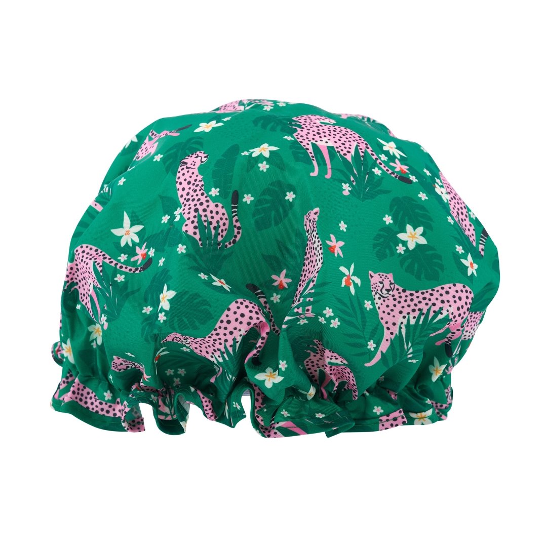 SMUG Shower Cap - Cheetah Print