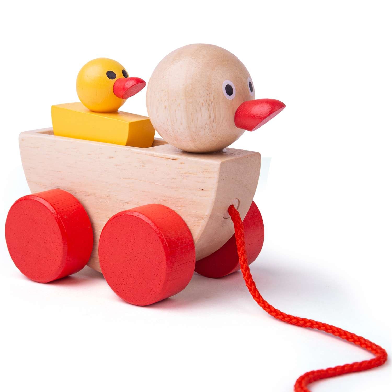 Bigjigs Toys Duck and Duckling - 12 Months +