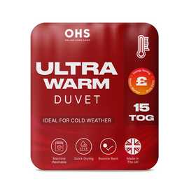 OHS Essentials 15 Tog Duvet - Single
