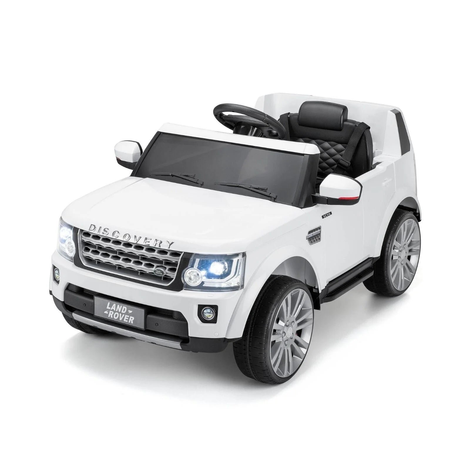 Xootz Land Rover Discovery 12V Ride-On Car - White