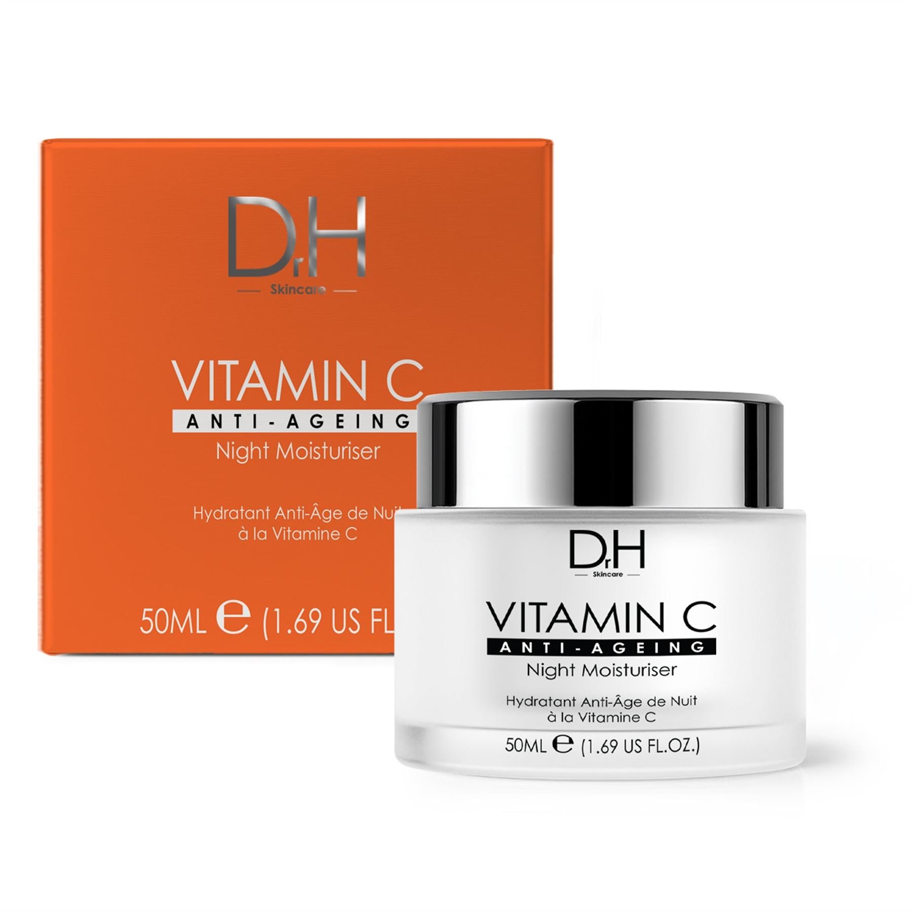 Dr H Vitamin C Anti-Ageing Night Moisturiser - 50ml