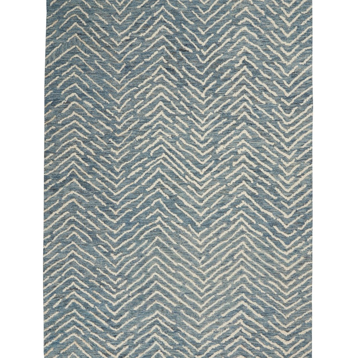 Mega Flooring Blue Handmade Abstract Rug - 251 x 351cm