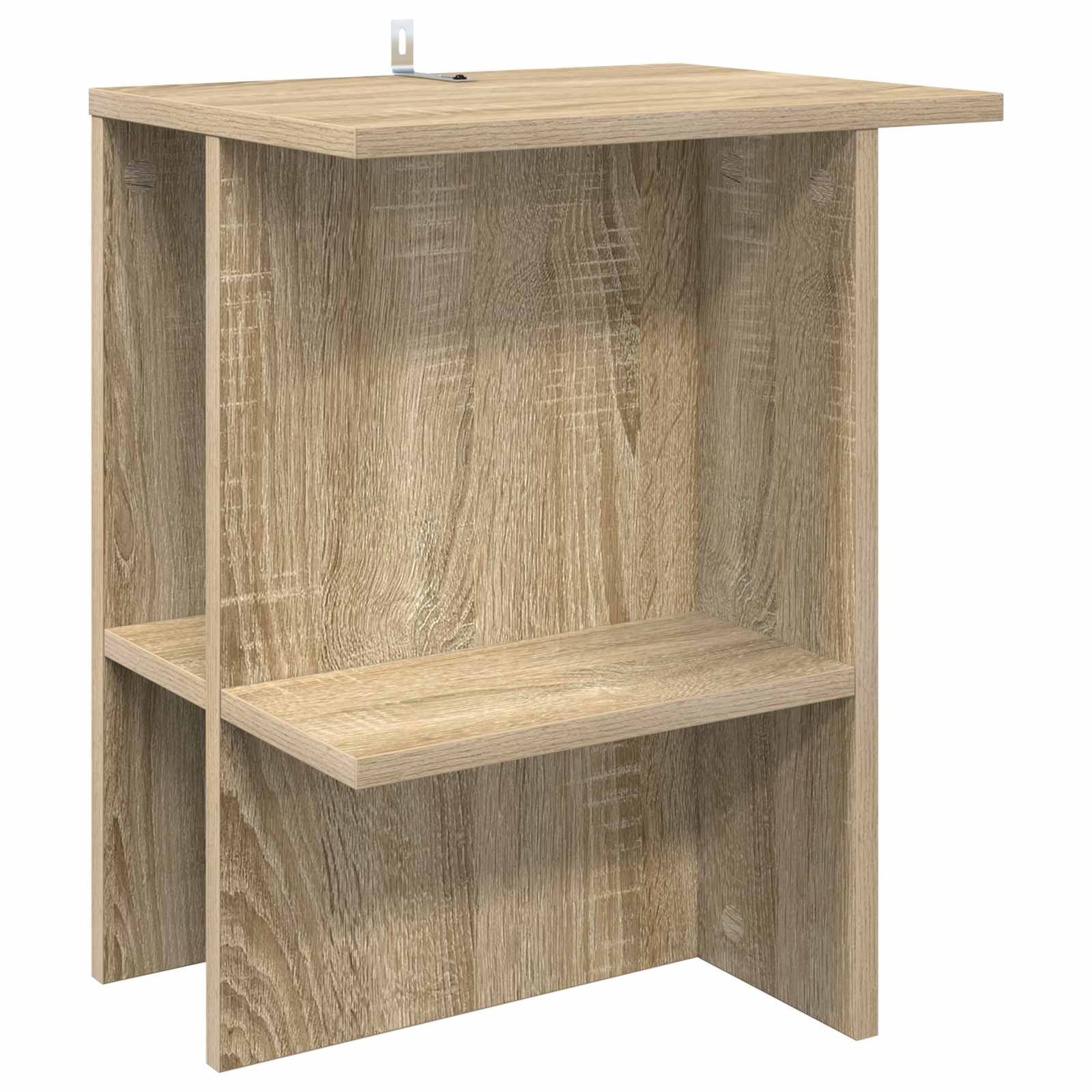 Walplus Engineered Wood Coffee Table - Sonoma Oak - 40 x 30 x 49 cm