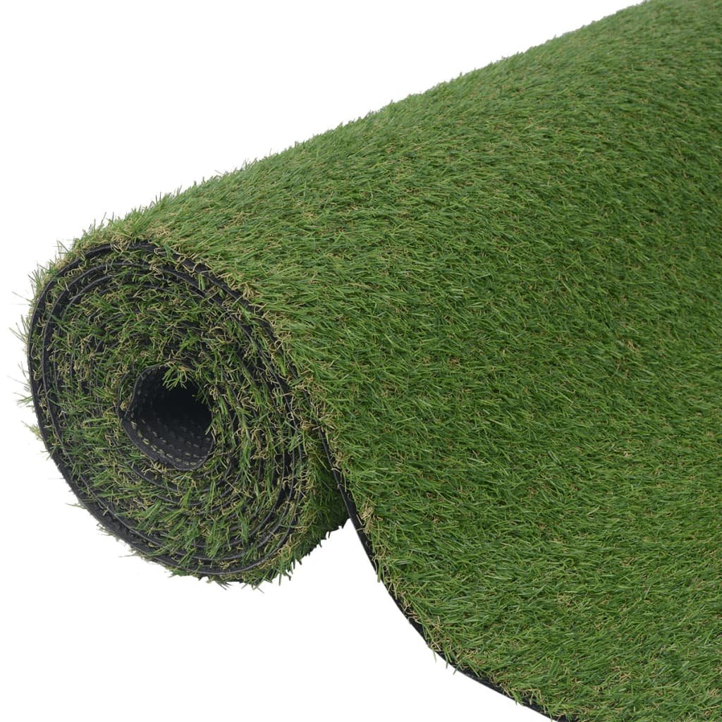 Walplus 20 mm Pile Artificial Grass - Green - 100 x 800 cm