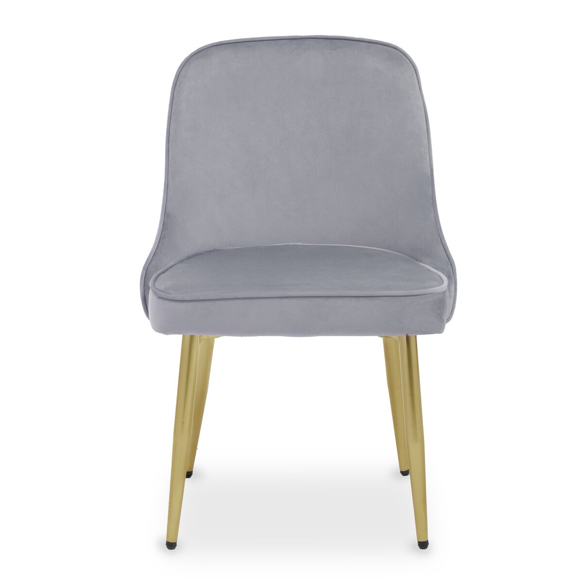 Orsina Demi Velvet Dining Chair – Grey
