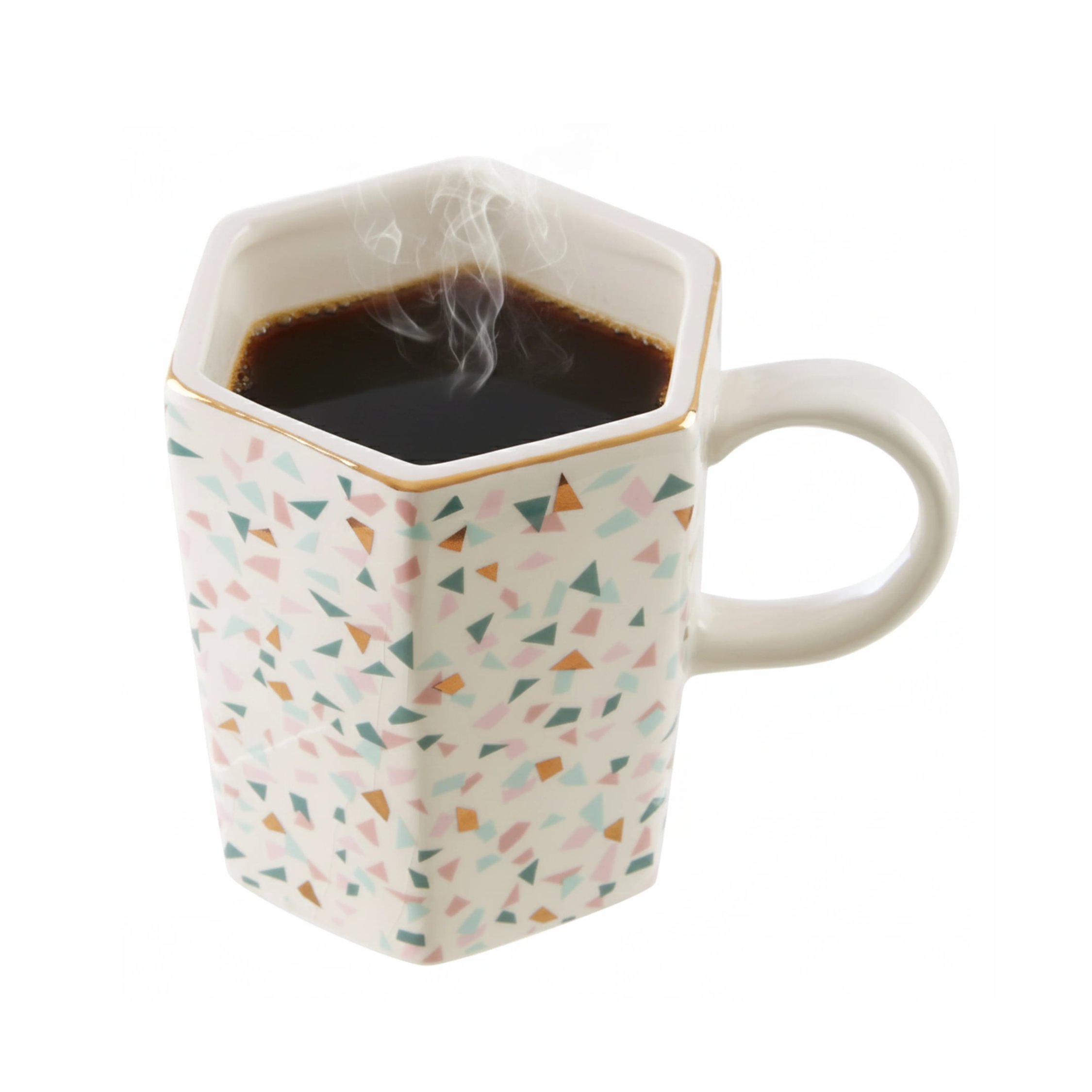 Orsina Yuki Terrazzo Pattern Mug – Assorted