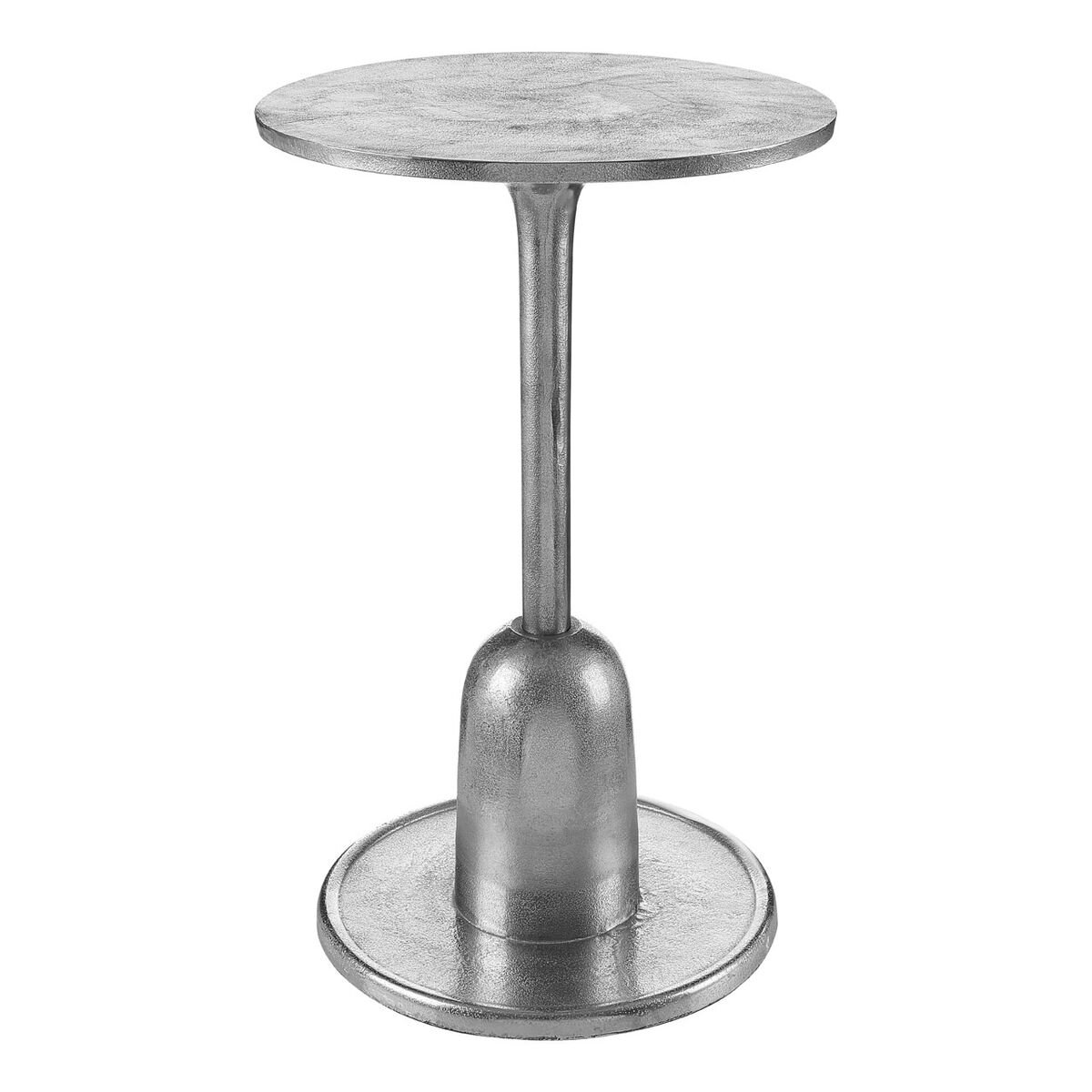 Orsina Aluminium Side Table - Silver