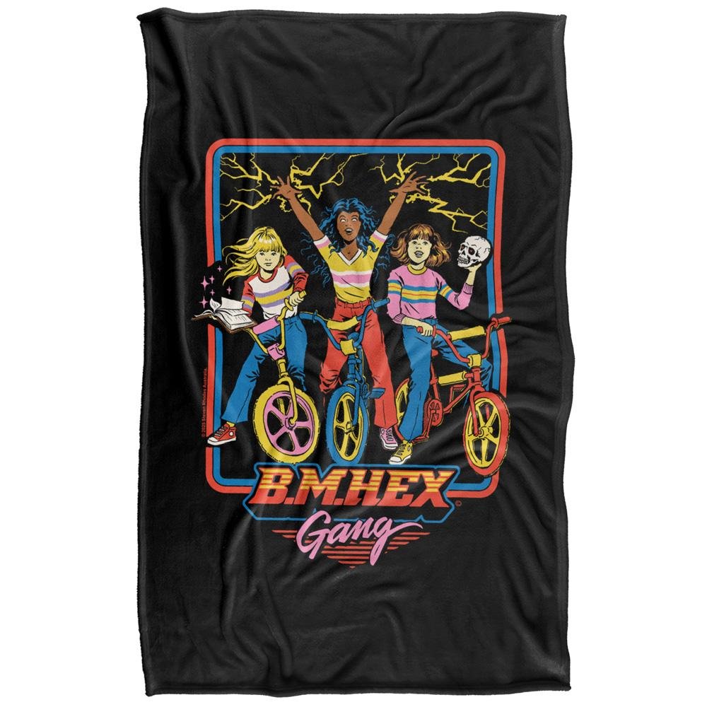 Steven Rhodes B.M.Hex Gang Soft Touch Blanket - 152cm x 127cm
