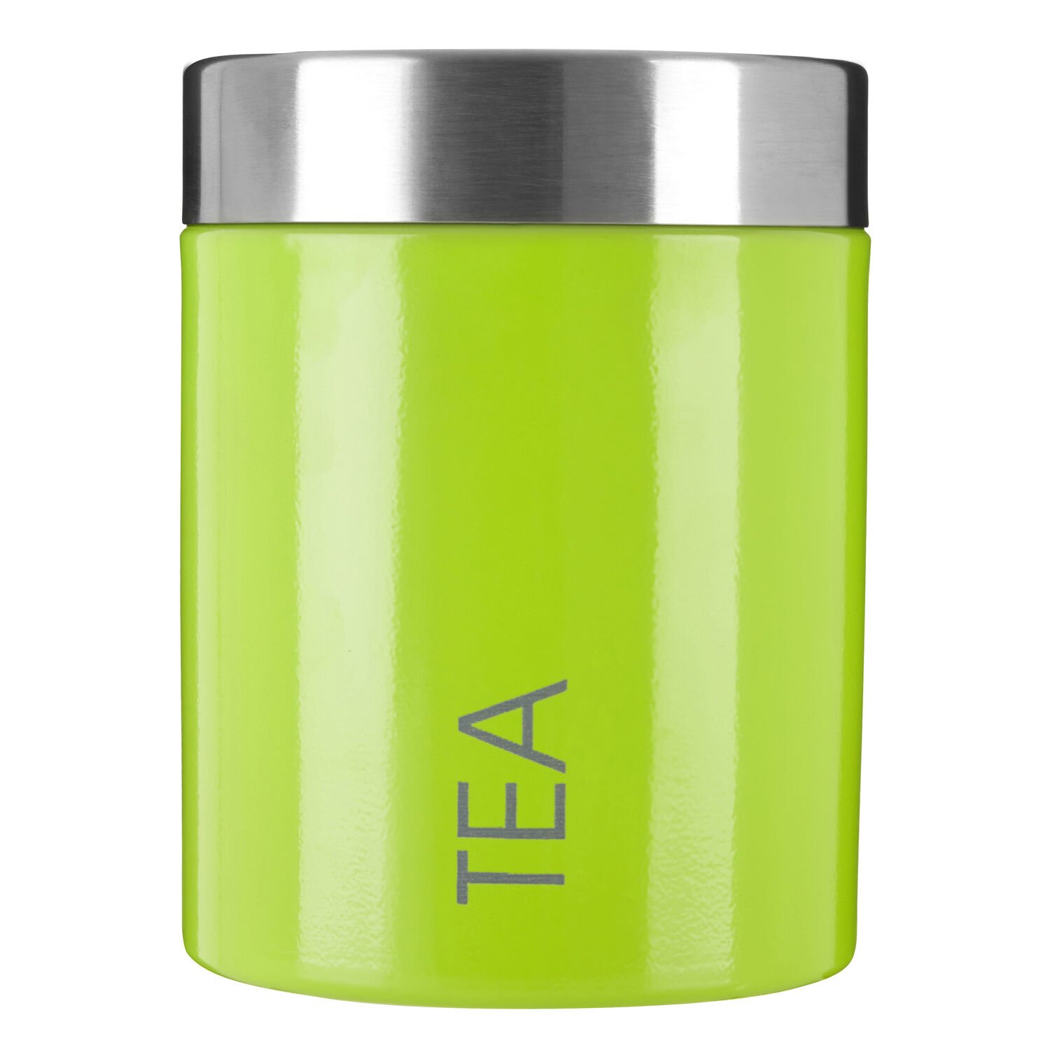 Orsina Liberty Enamel Tea Canister – Lime Green