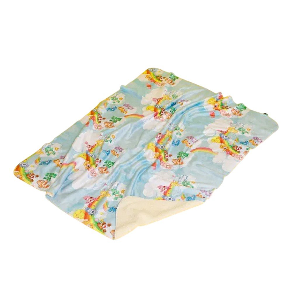 Care Bears Fleece Vintage Blanket - Junior