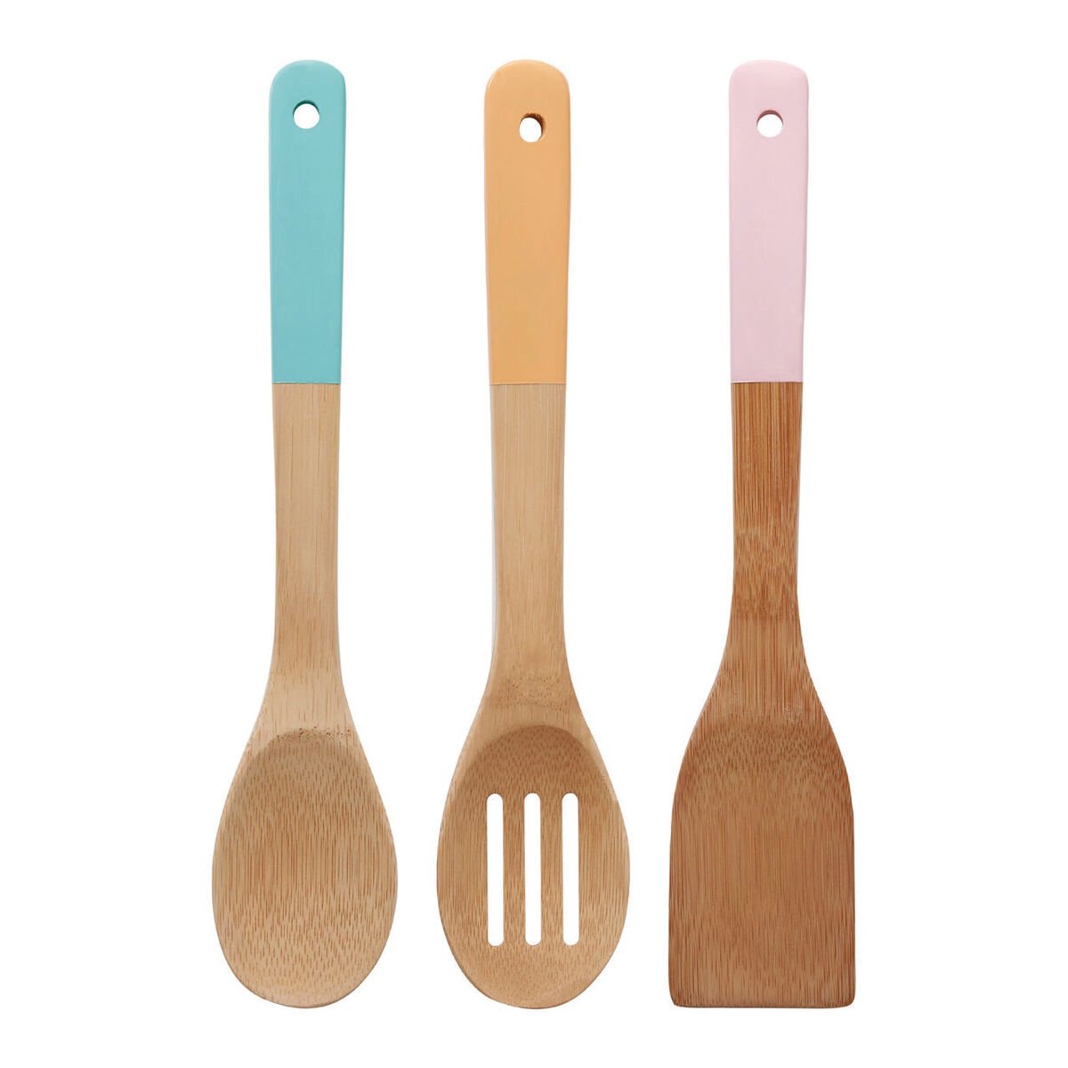 Orsina Aleki 3 Piece Bamboo Kitchen Utensil Set – Assorted