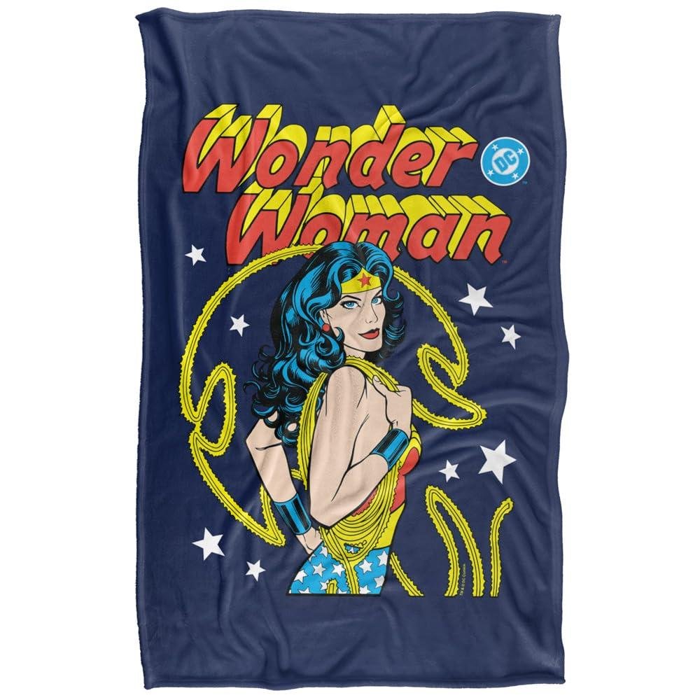 Wonder Woman Golden Lasso Cover Blanket - 152cm x 127cm