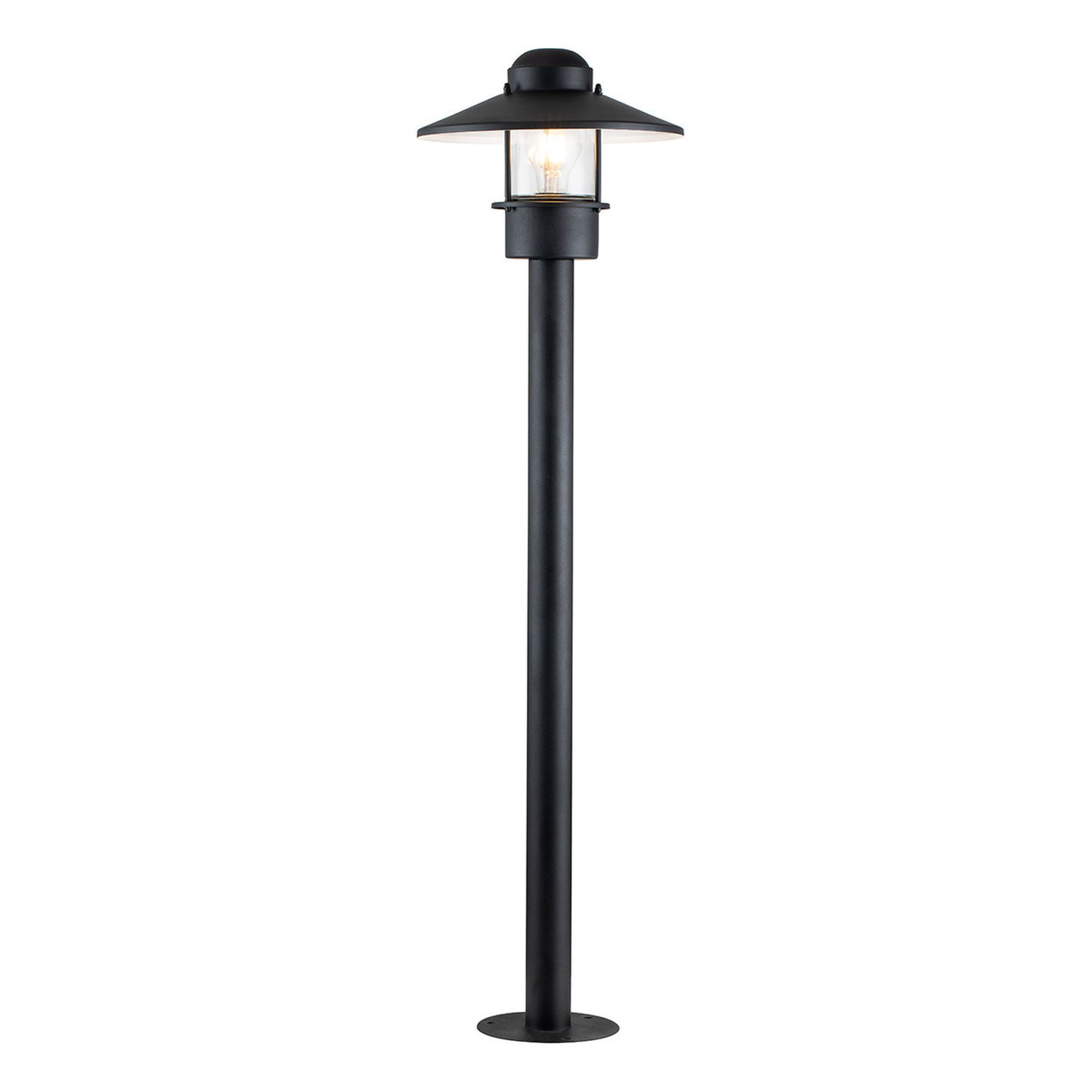 Elstead Klampenborg 102cm Bollard - Black
