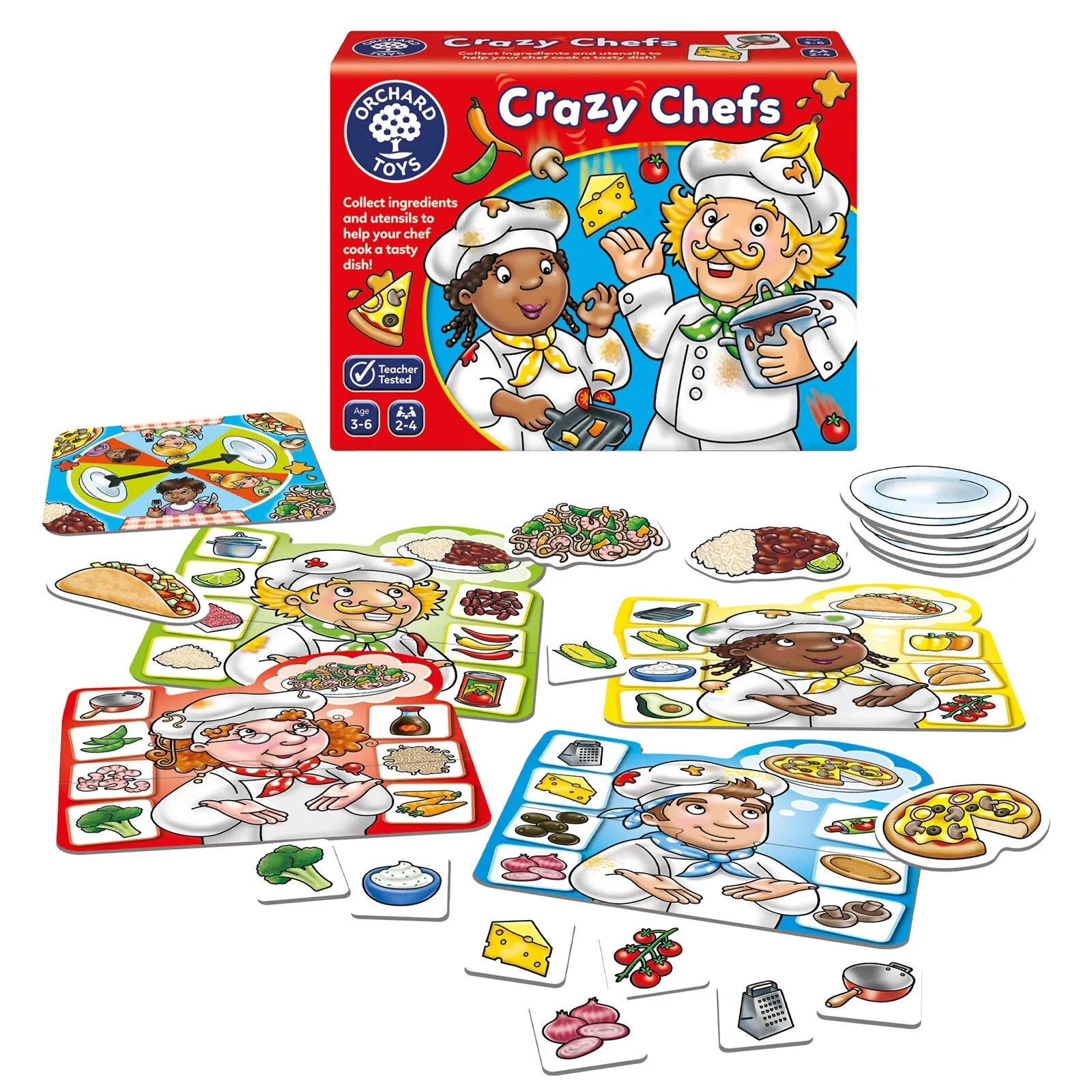 Orchard Toys Crazy Chefs Children's Board Game
