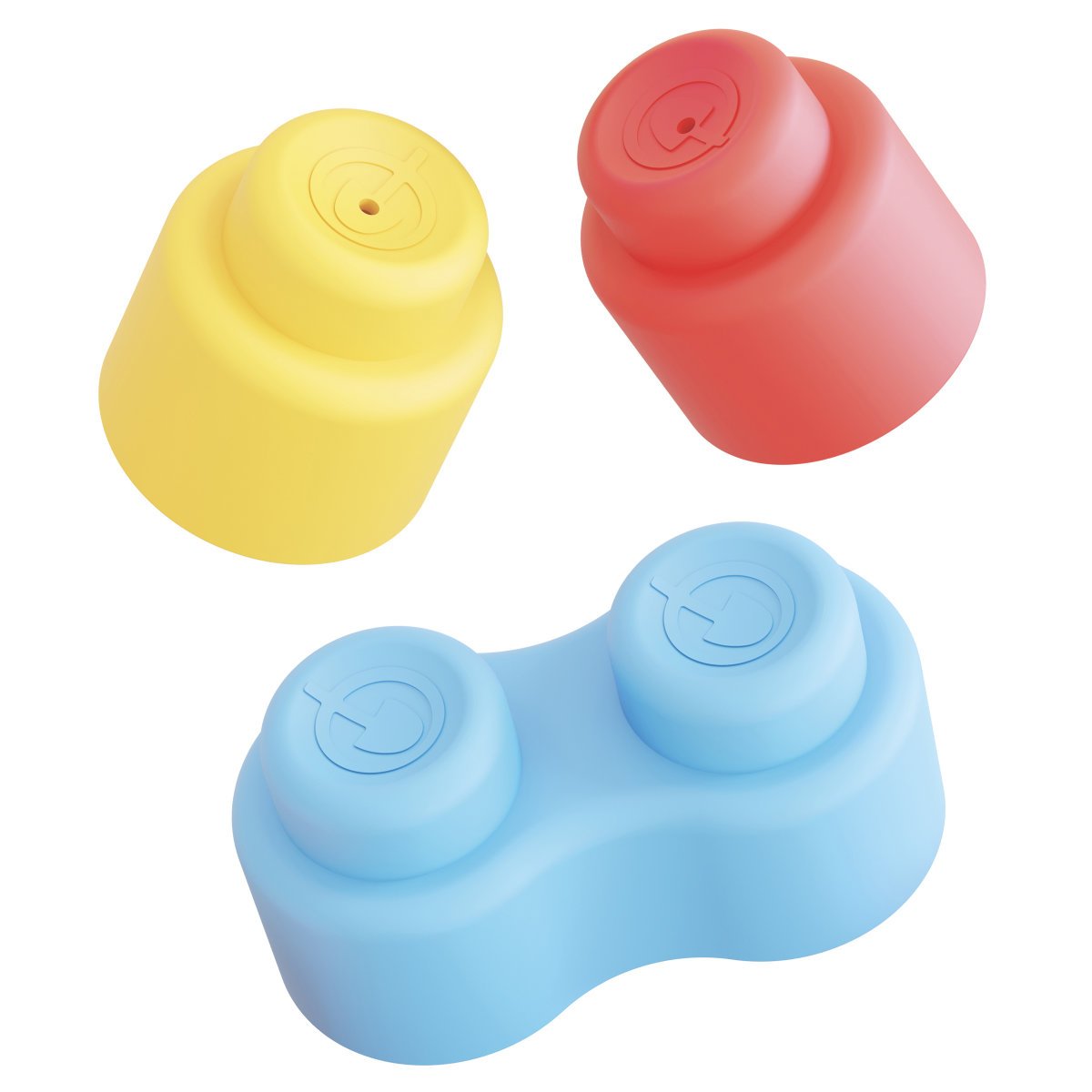Quercetti Momy Soft & Happy Sound Block Set - 18 Piece