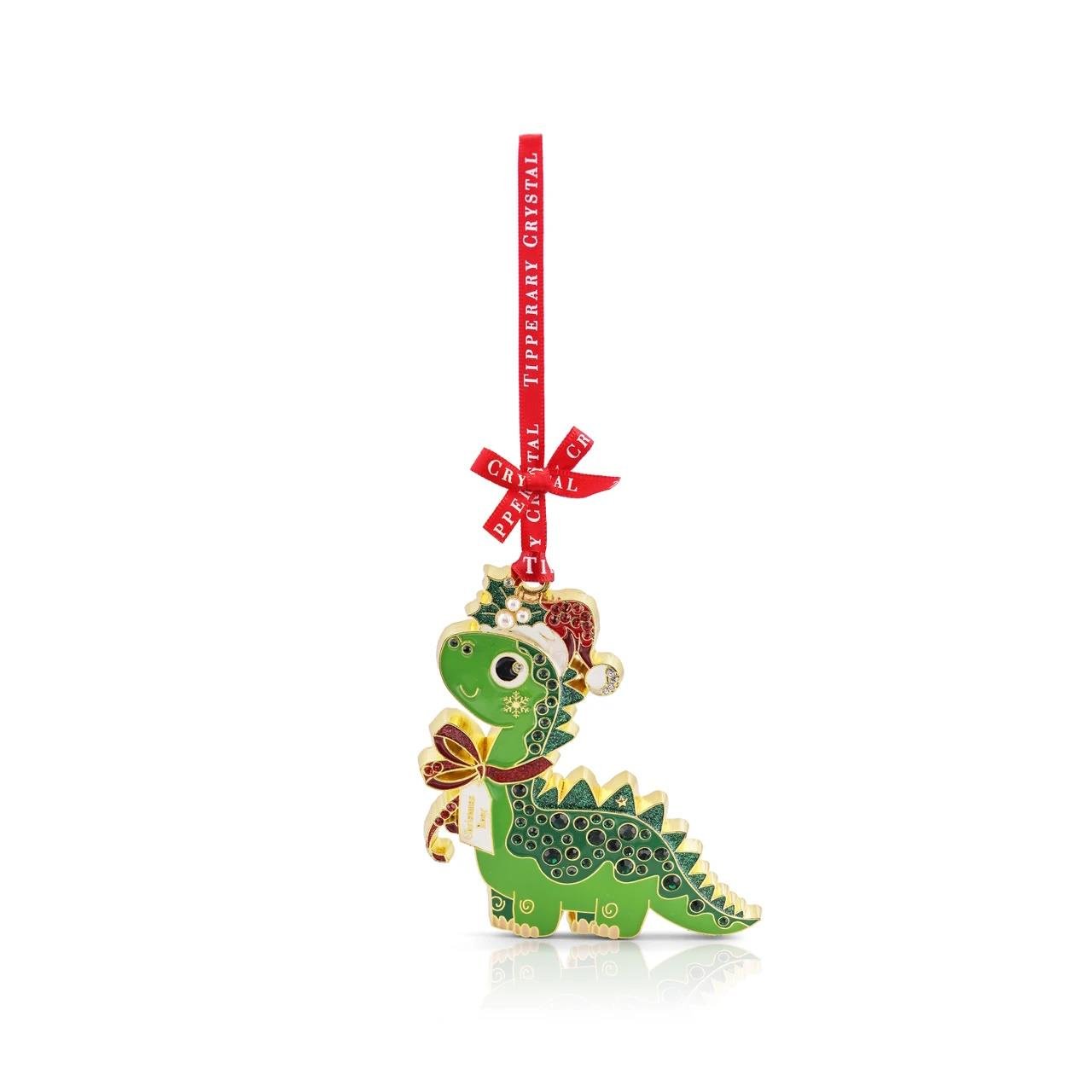 Tipperary Metal Sparkle Dinosaur Hanging Decoration
