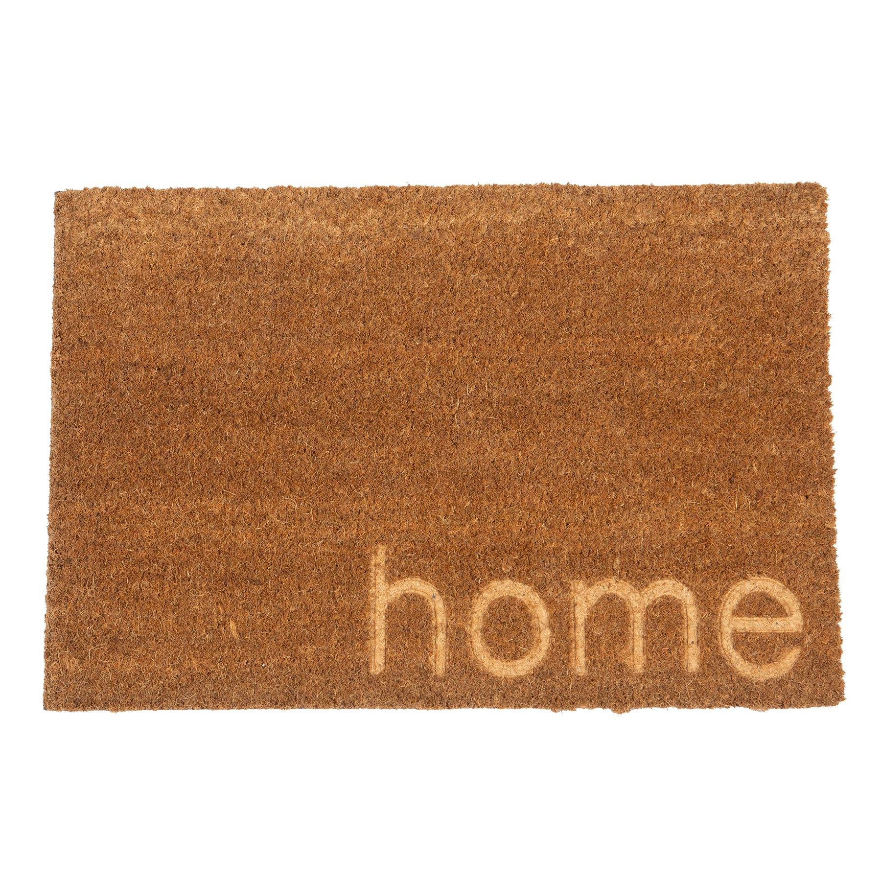Nicola Spring Coir Door Mat - Embossed Home