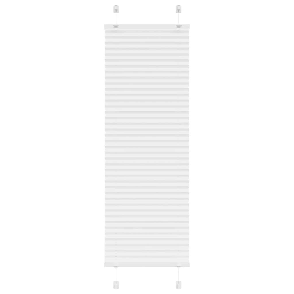 Walplus Polyester Pleated Blind - White - 50 x 150 cm