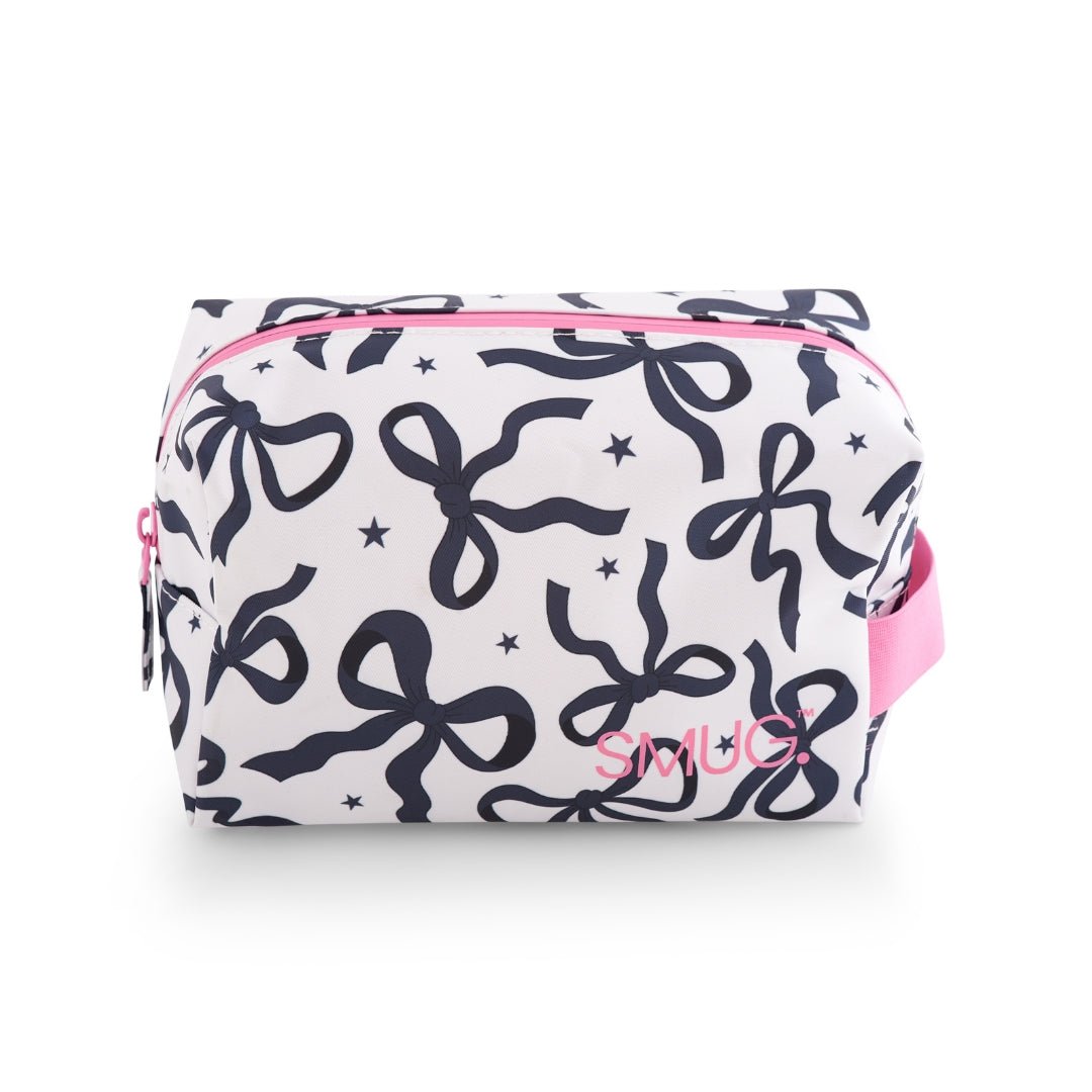 SMUG Toiletry Bag - Bows Print