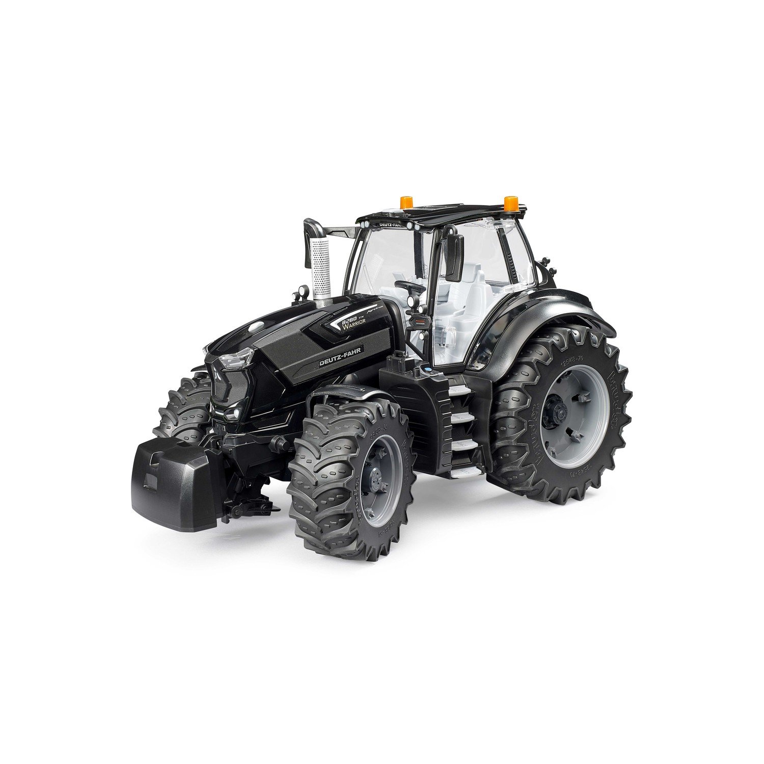 Bruder Deutz-Fahr 8280 TTV Warrior Childrens Toy Model - Black - 1:16