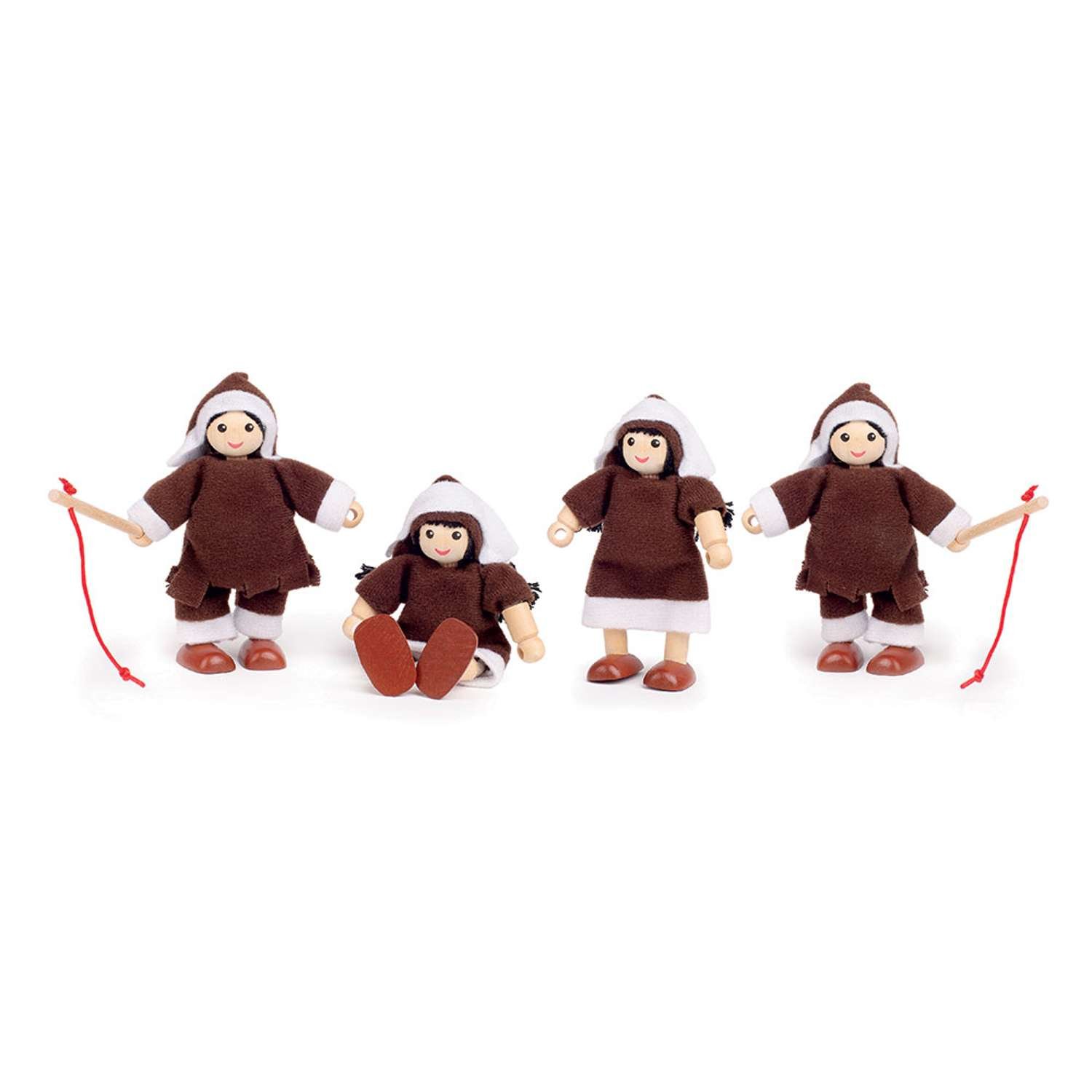 Bigjigs Toys Inuit Dolls 3 Years +