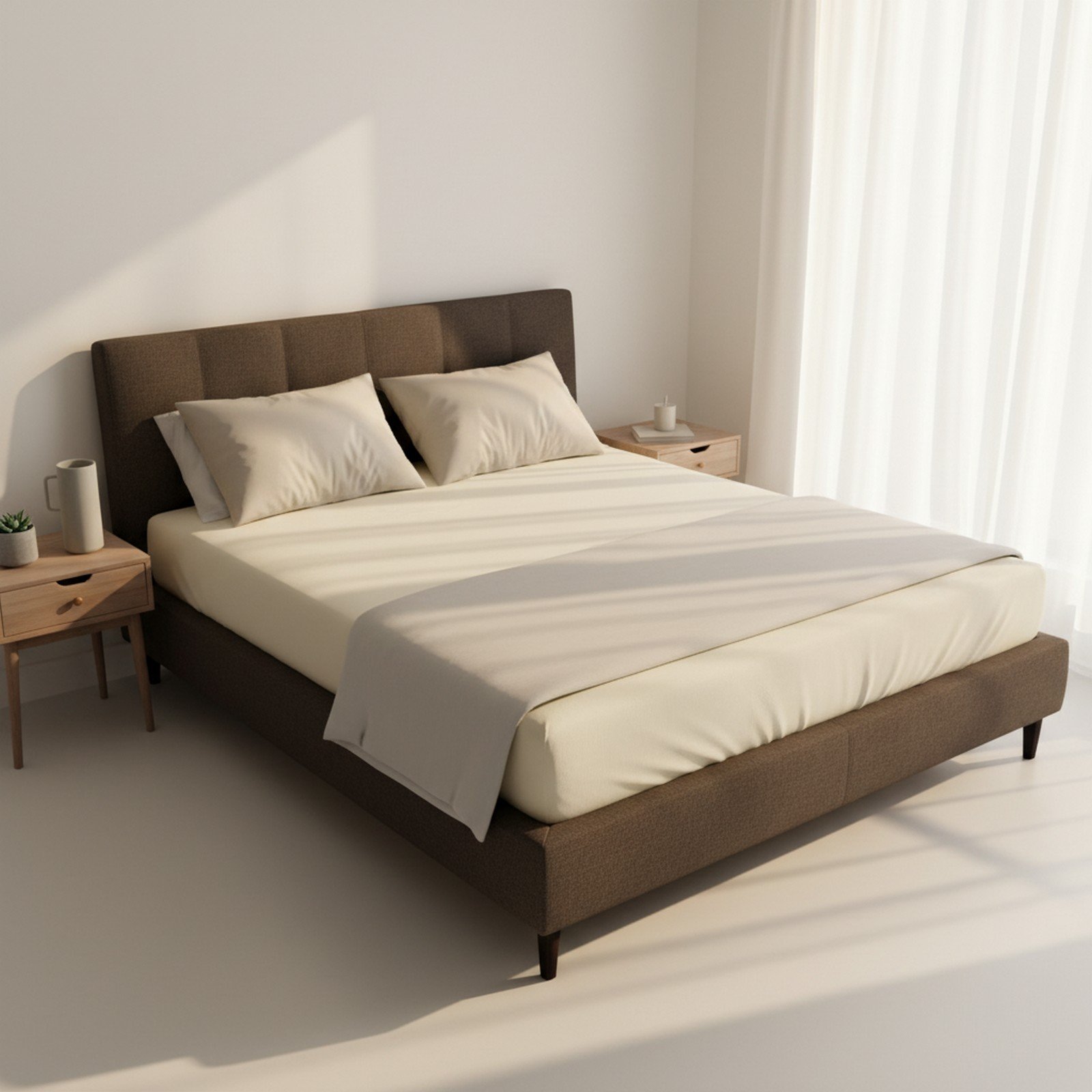 Mega Flooring Cool Plus 15cm Medium Firm Memory Foam Mattress - Super King