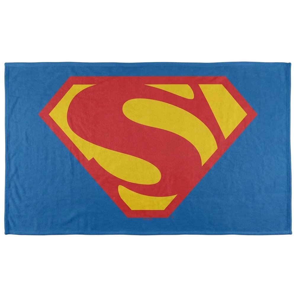 Superman Shield Blanket - 147cm x 91cm
