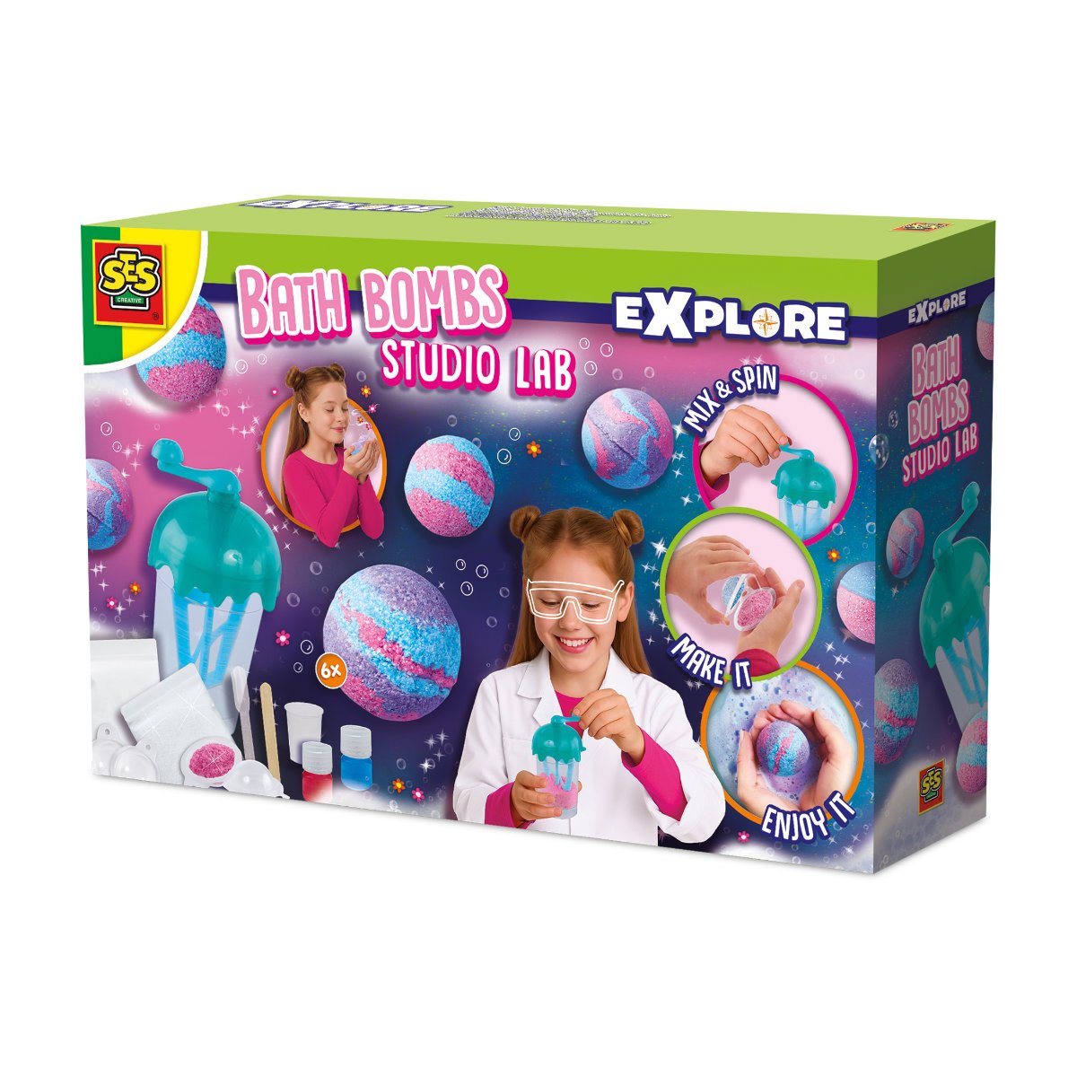 SES Creative Bath Studio Lab Childrens Activity Toy