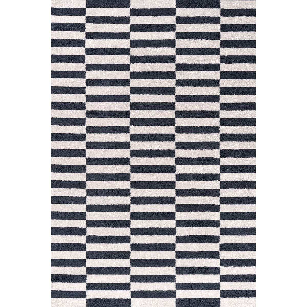 The Rugs Blue Loft Striped Rug - 80 x 150cm