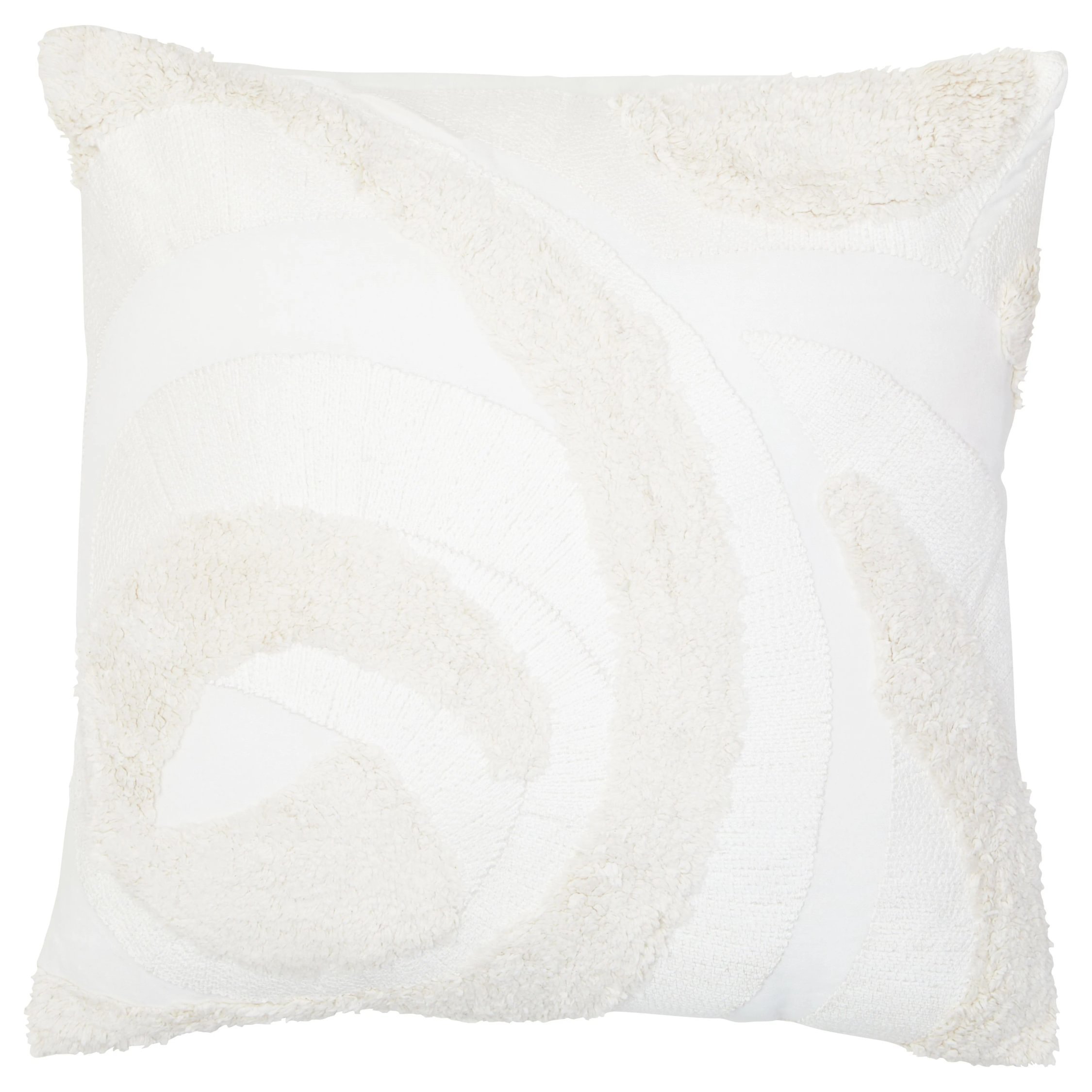 Orsina Bosie Ozella Textured Square Cushion – Cream