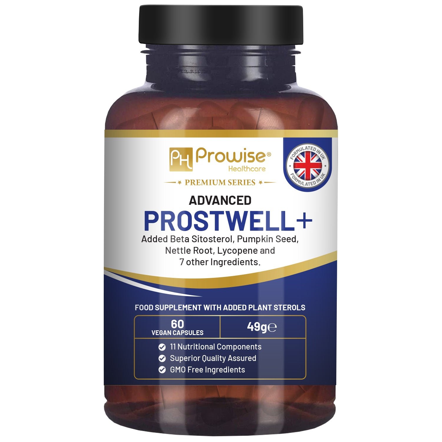 Prowise Vegan 11-in-1 Advanced Prostwell Plus 60 Capsule