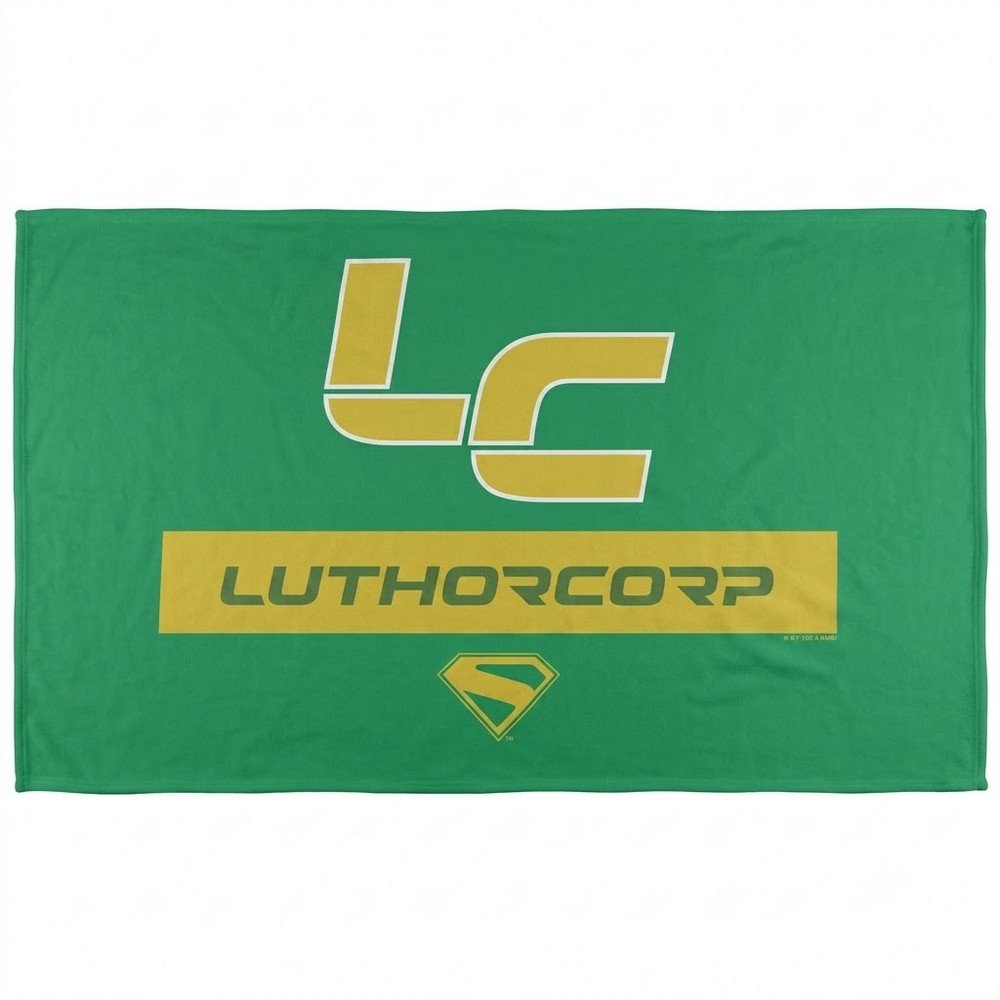 Superman Luthorcorp Blanket - 147cm x 91cm