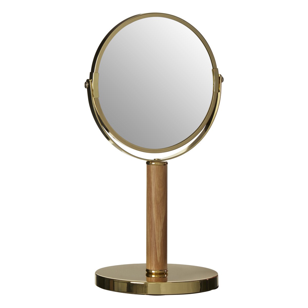 Orsina Cassini Finish Dual Sided Table Mirror – Gold