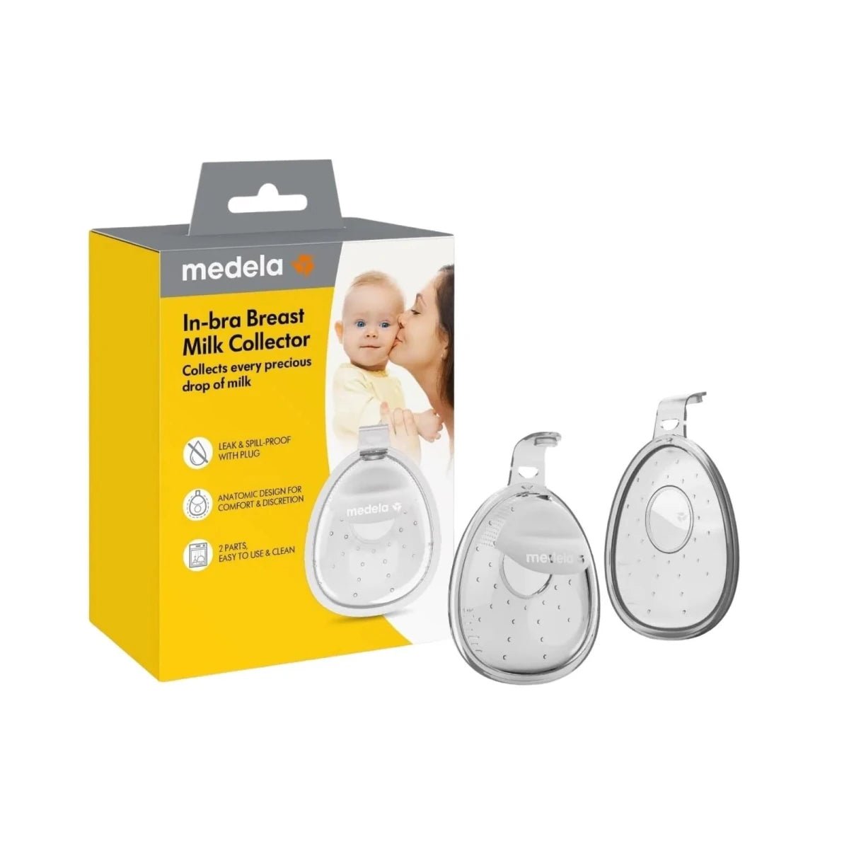 Medela Pack of 2 InBra Breastmilk Collector