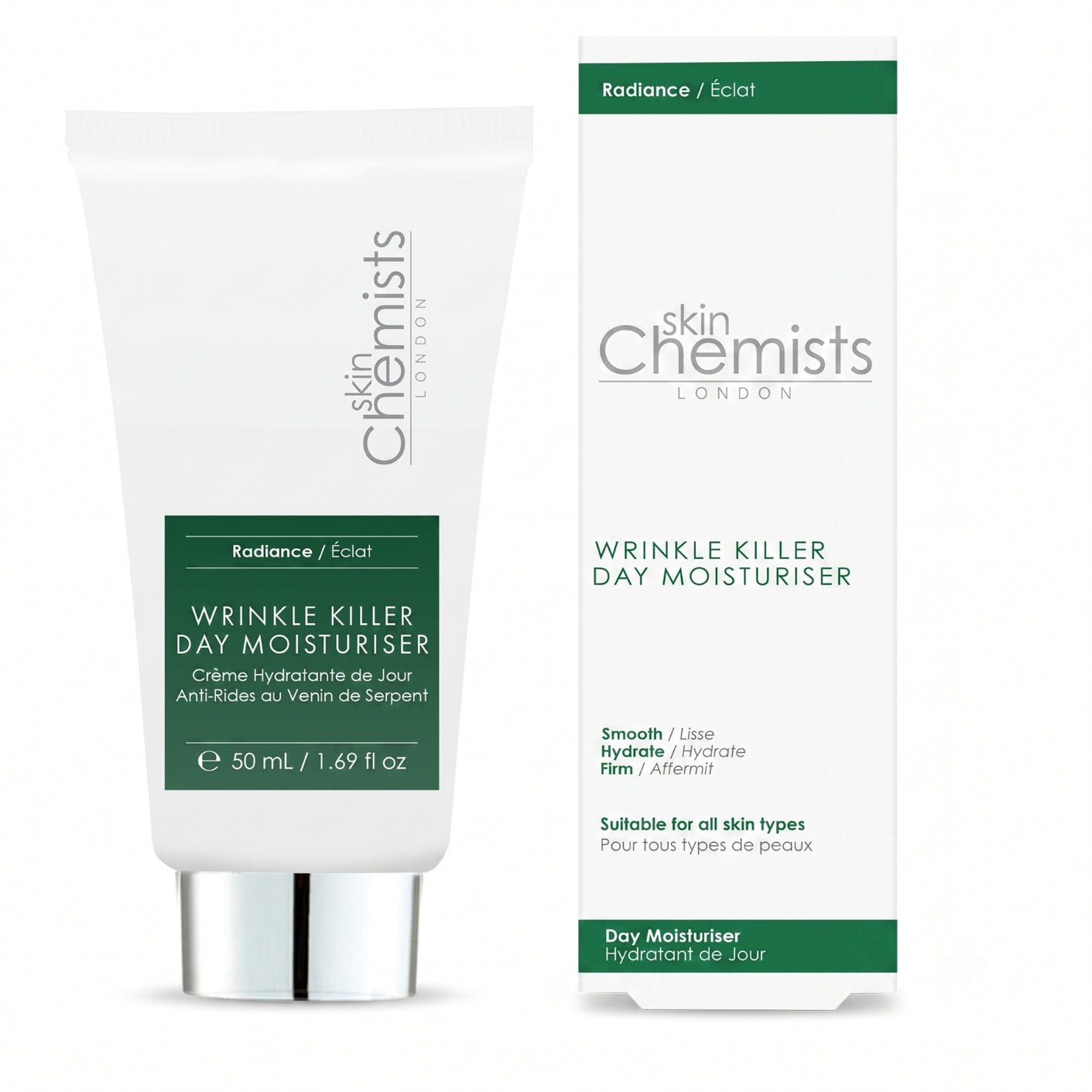 skinChemists Wrinkle Defence Anti-Ageing Advanced Day Moisturiser - 50ml