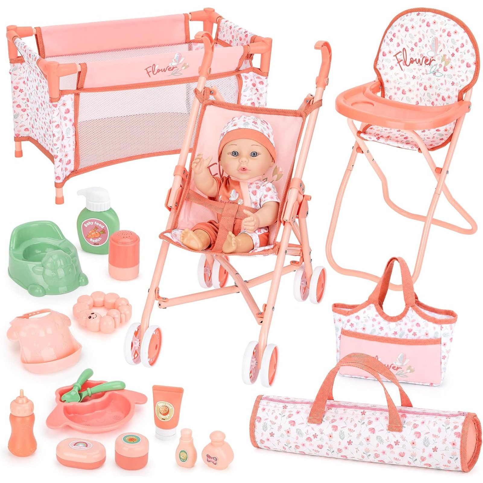 deAO Doll set - Pink