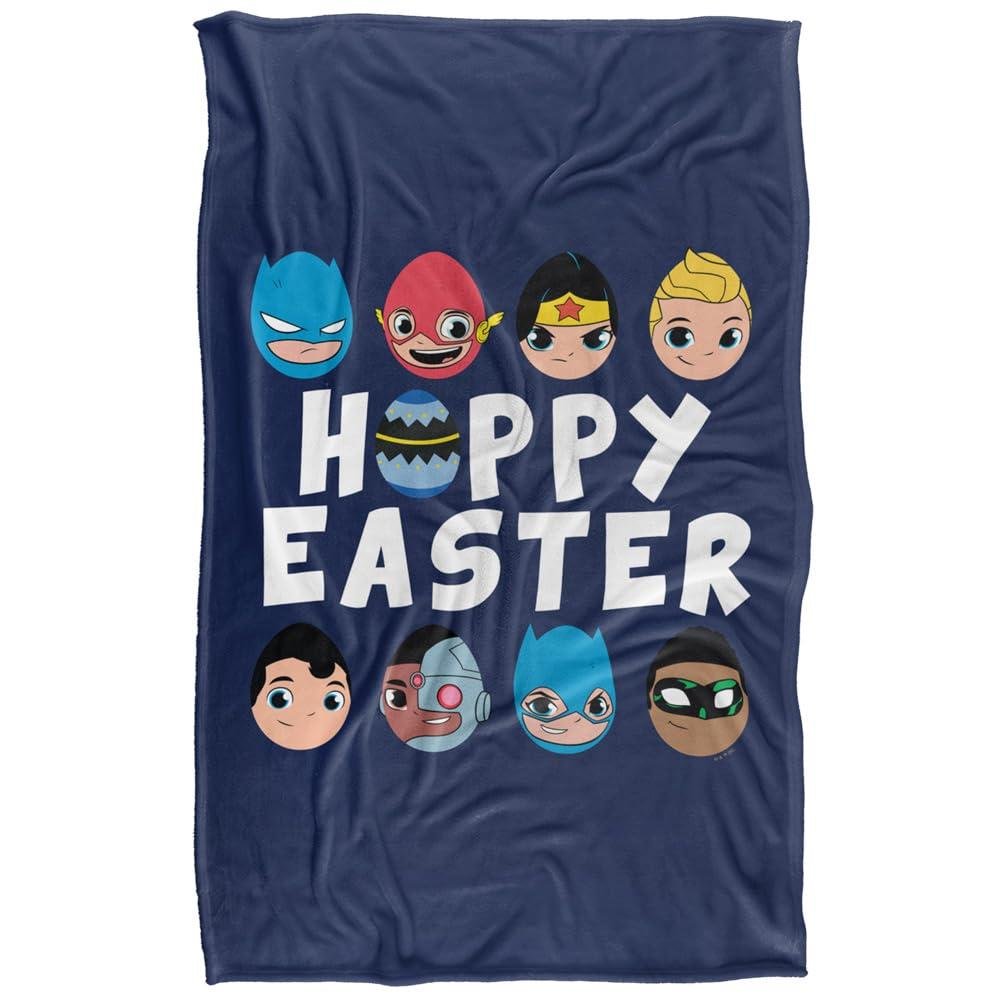 DC Super Friends Character Soft Touch Blanket - 152cm x 127cm