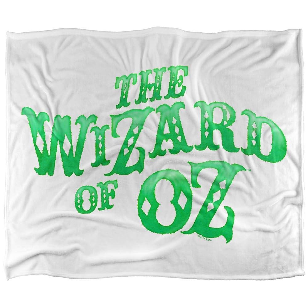 The Wizard Of Oz Rough Logo Blanket - 147cm x 91cm