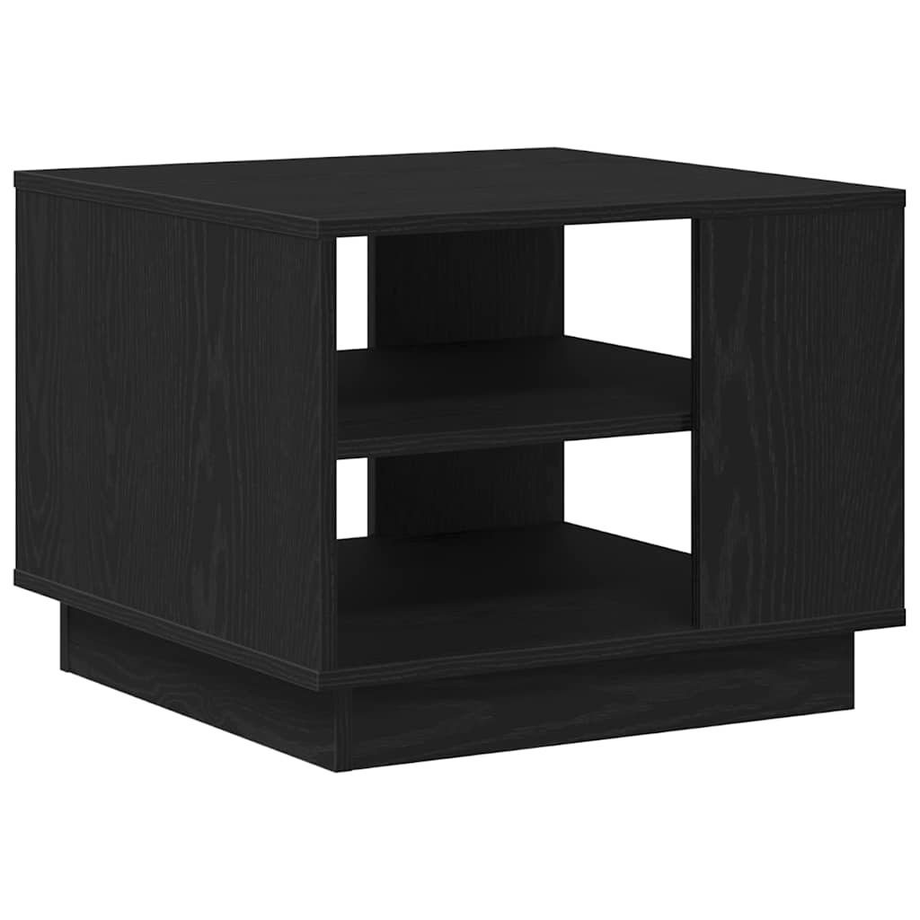 Walplus Storage Weight Coffee Table - Dark Oak - 55 x 55 x 42 cm