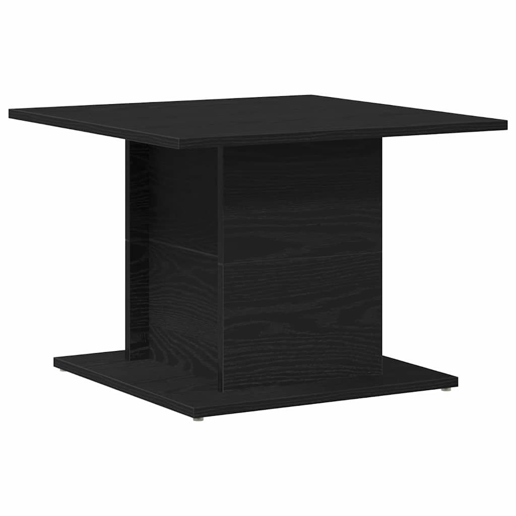 Walplus Engineered Wood Coffee Table - Dark Oak - 55.5 x 55.5 x 40 cm
