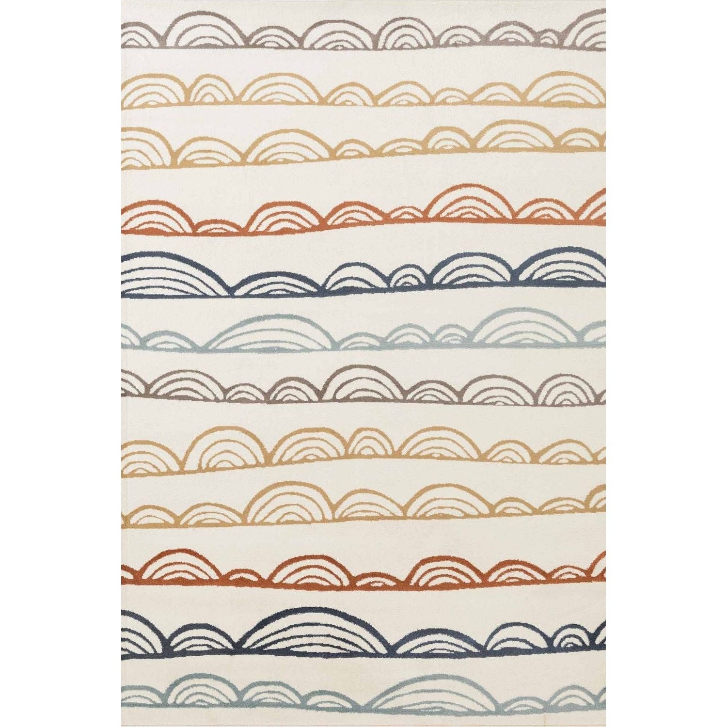 Hanse Home Cream Adventures Kiki Rug - 120 x 170cm