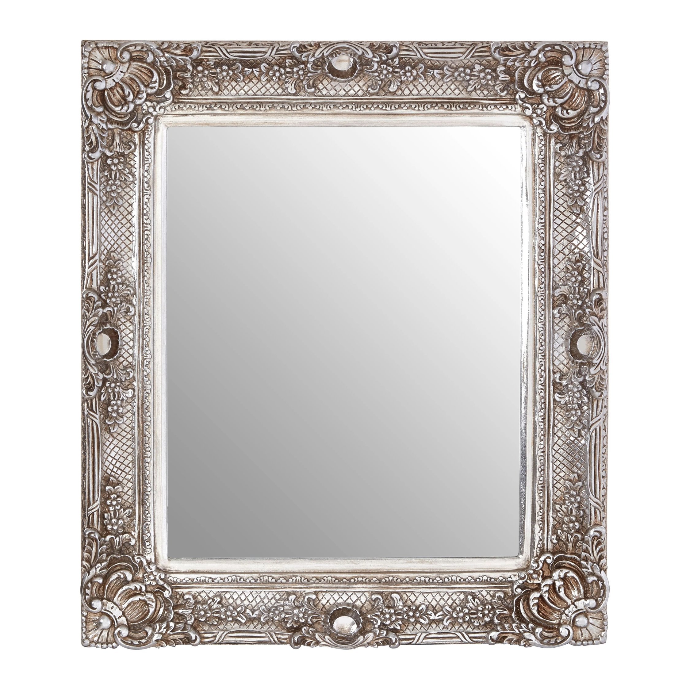 Orsina Marseille Champagne Wall Mirror – Silver