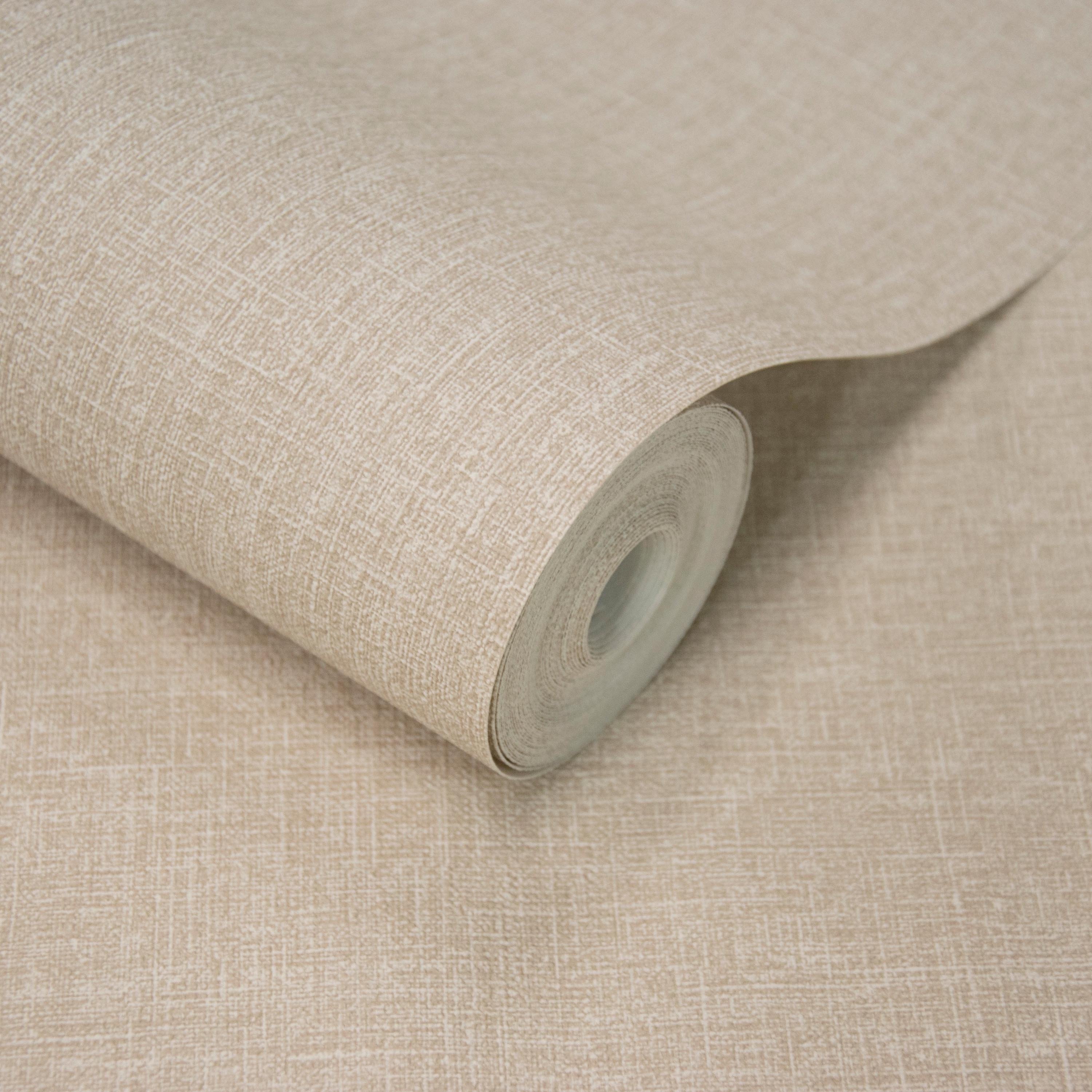 Grandeco Cirrus Textured Antibacterial Wallpaper - Ecru
