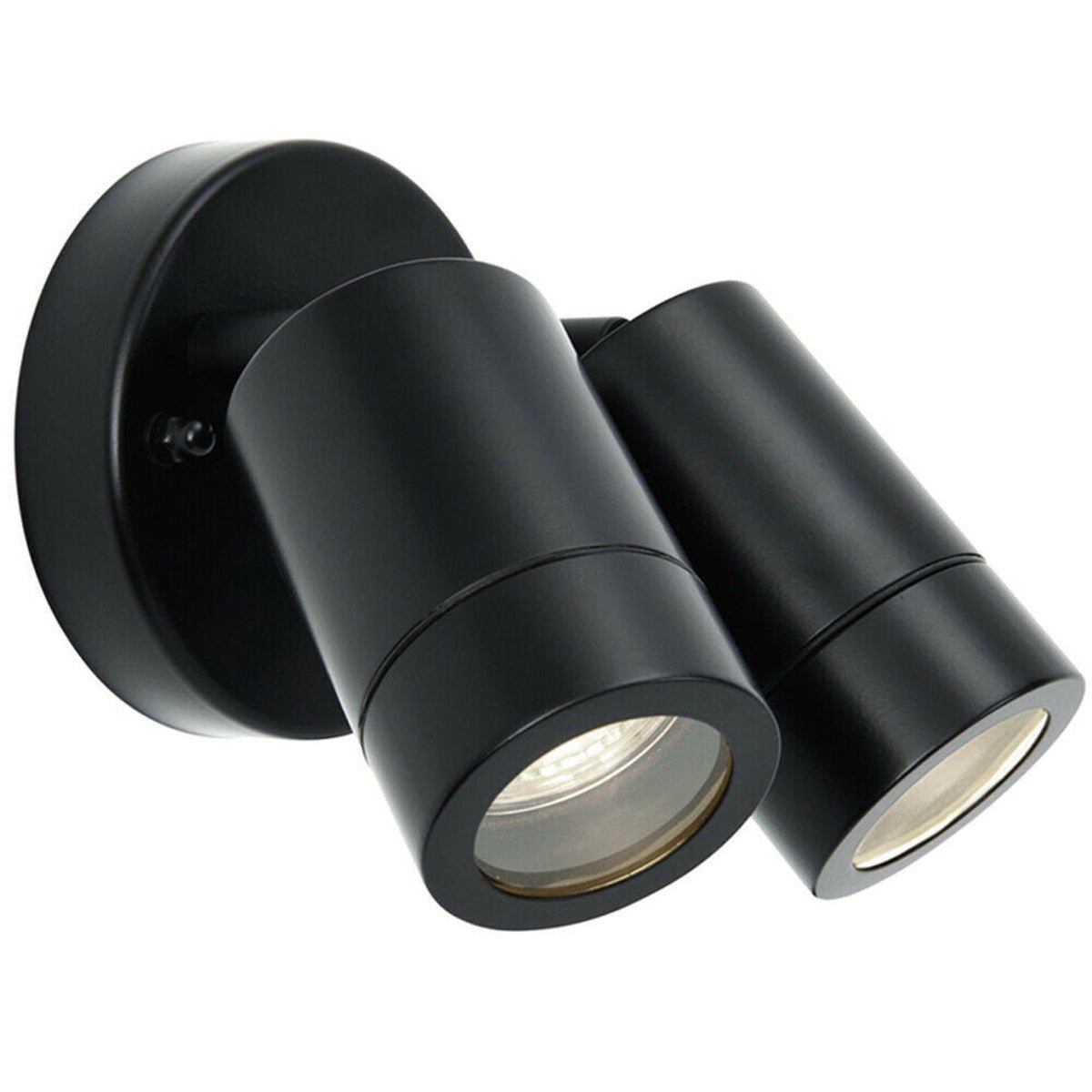 Loops Direct 12.5cm Palin Stainless Outdoor Spotlight - Matt Black High