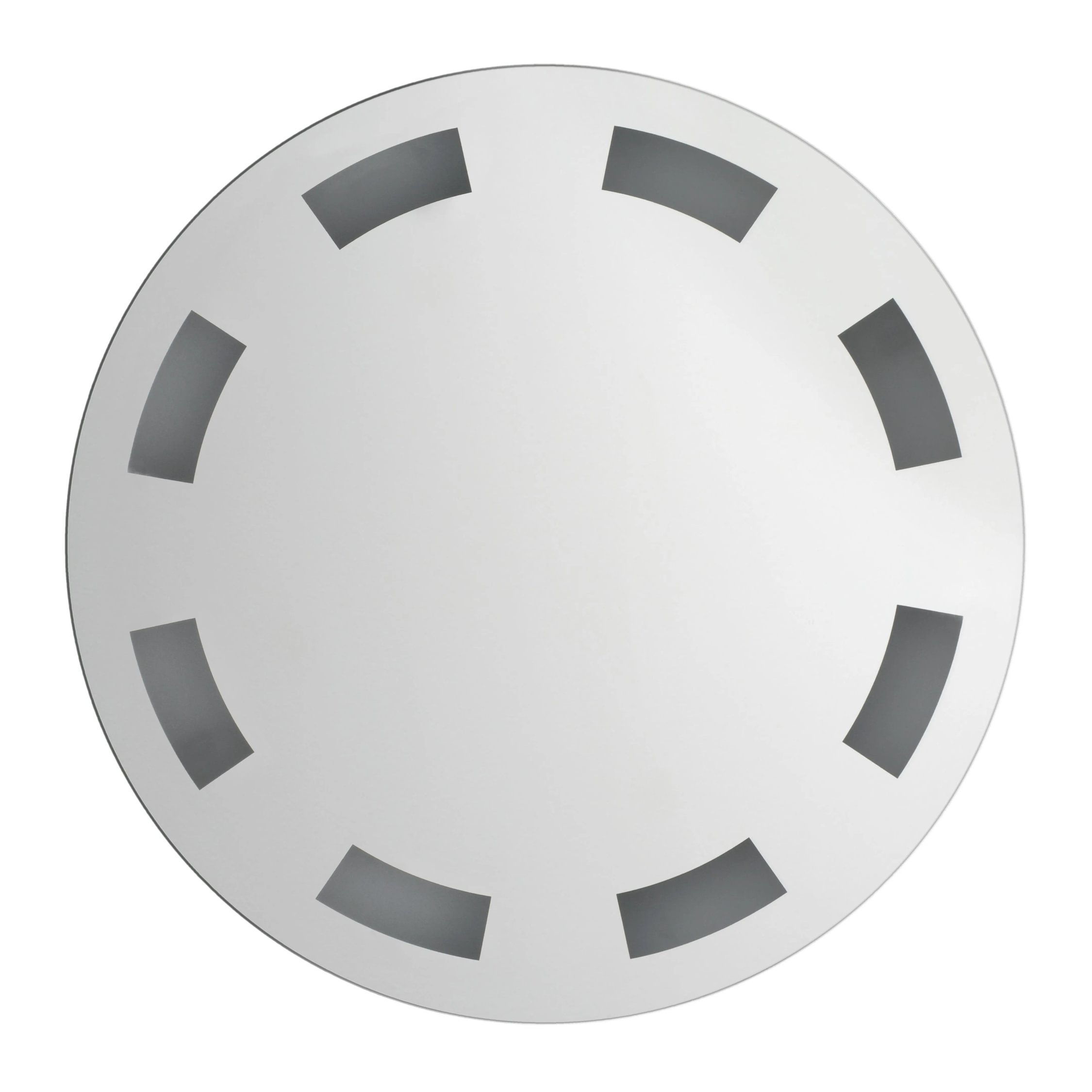 Orsina Arcea Illuminated Wall Mirror – Clear