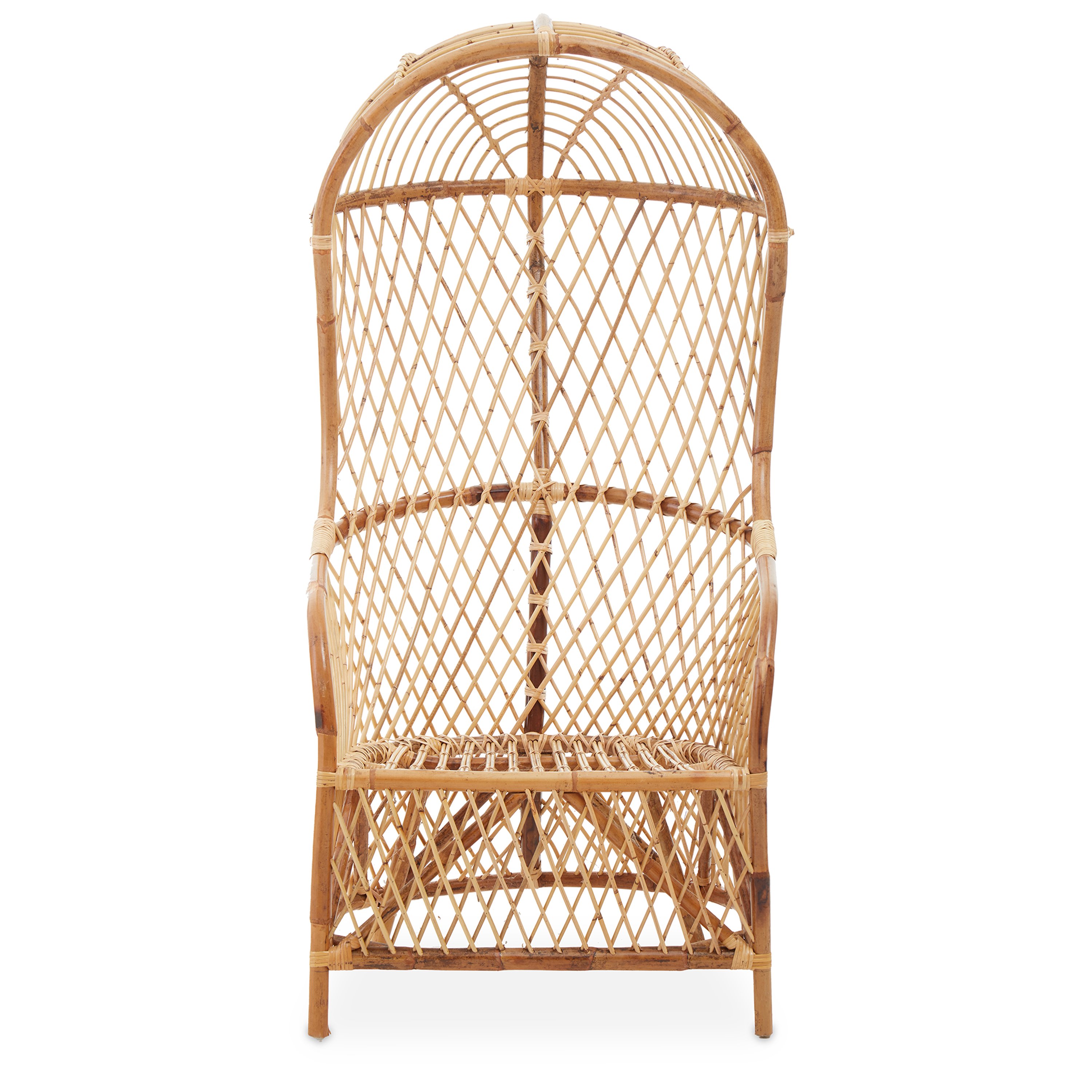 Orsina Manado Rattan High Back Chair – Natural