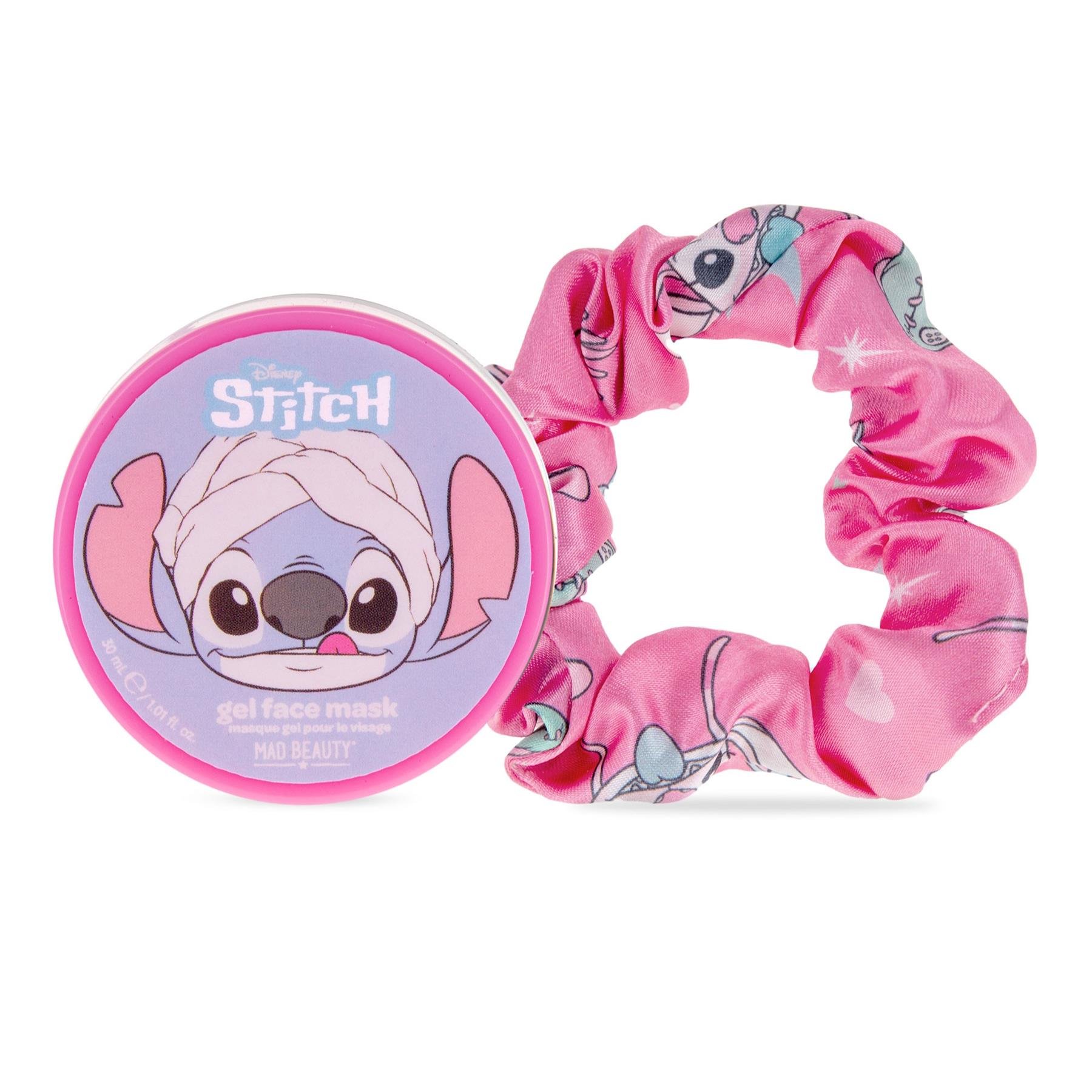 Mad Beauty Disney Stitch Gel Face Mask and Scrunchie Duo Gift Set