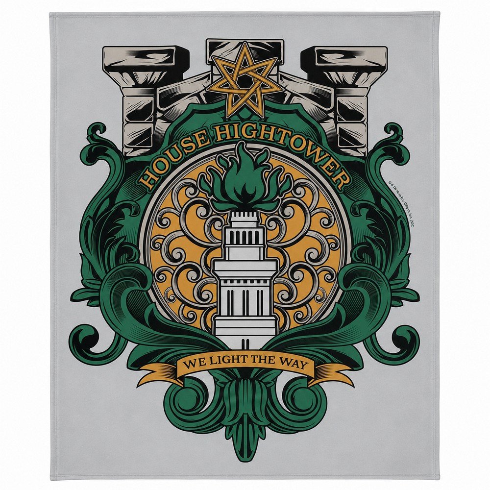 Game Of Thrones House Hightower Soft Touch Blanket - 147cm x 91cm
