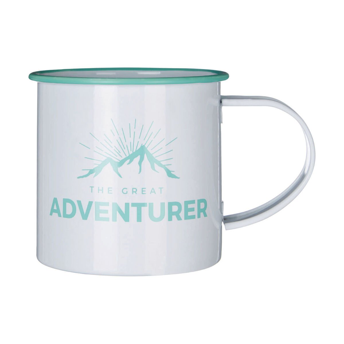 Orsina Adventurer 350ml Mug – Green and White